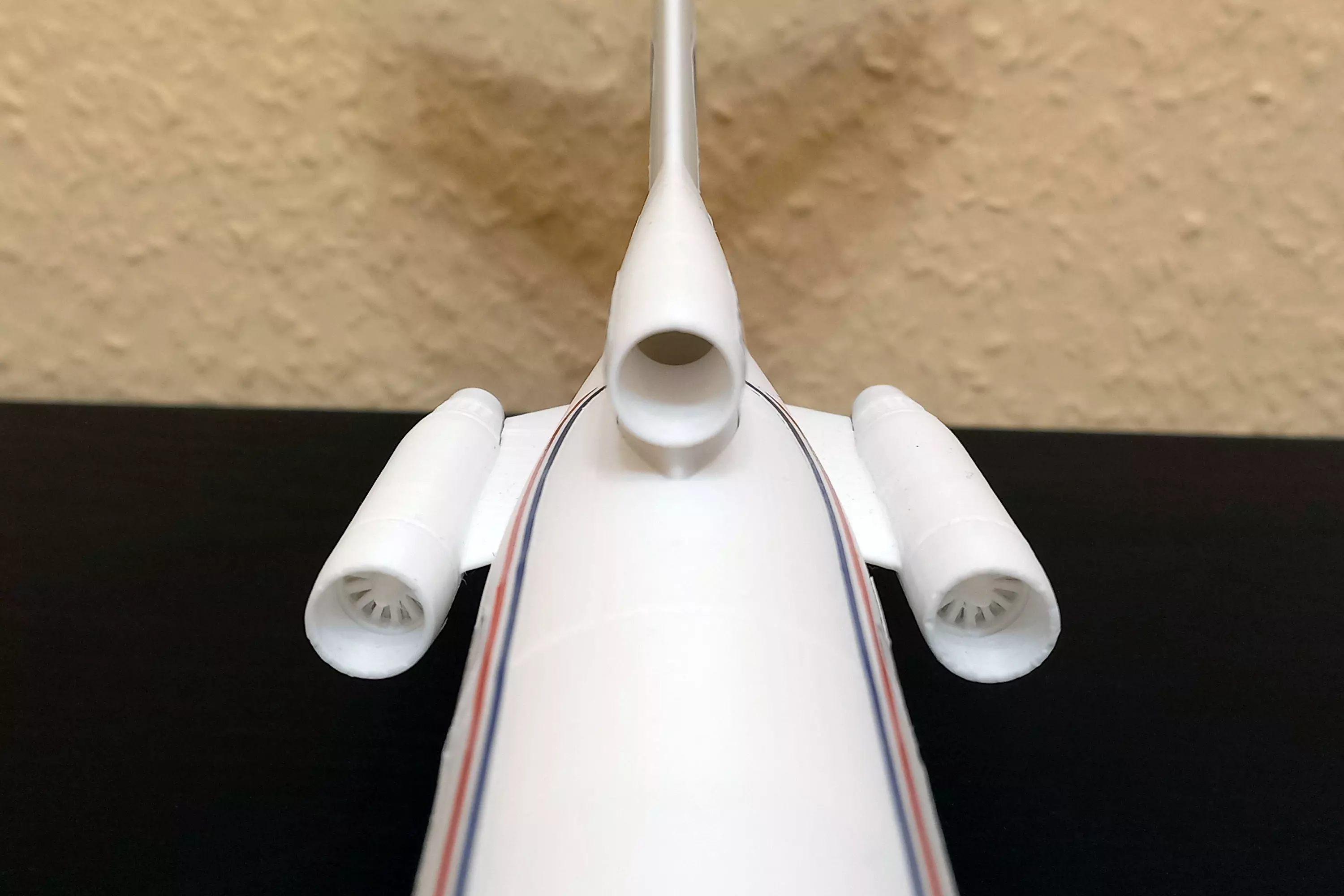 26101 Model kit Boeing 727-200 Down fg 3D print model_48