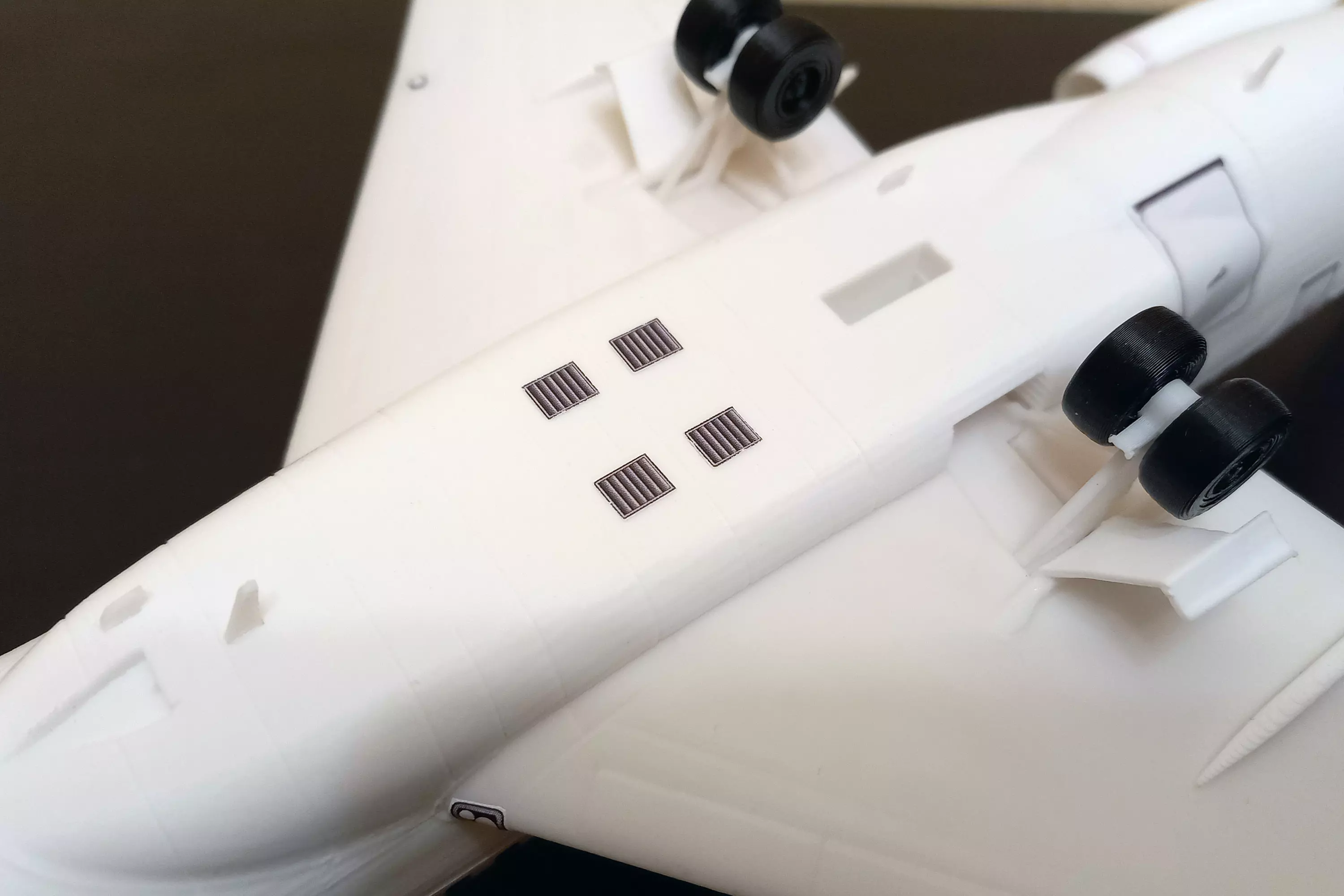 26101 Model kit Boeing 727-200 Down fg 3D print model_53