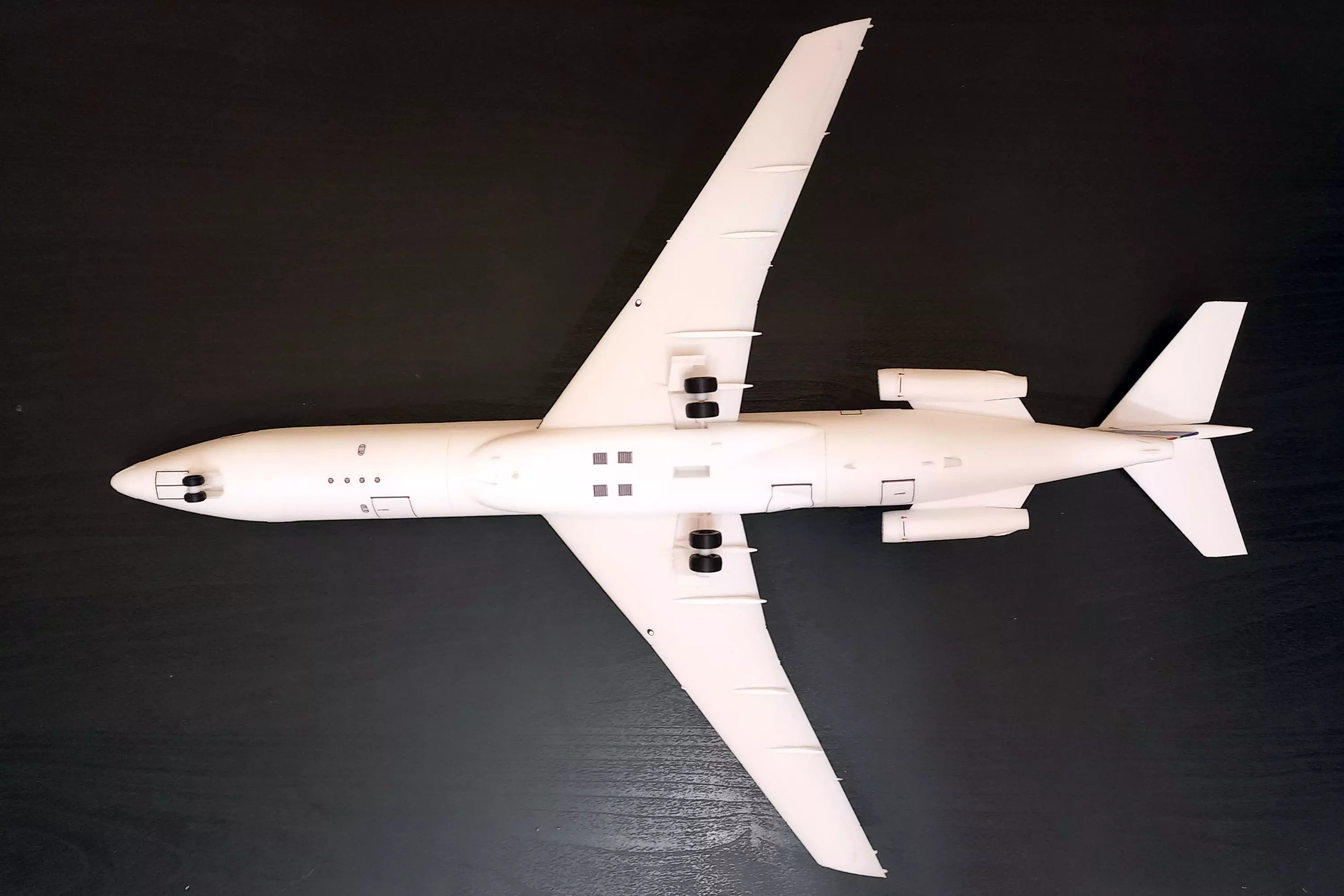26101 Model kit Boeing 727-200 Down fg 3D print model_15