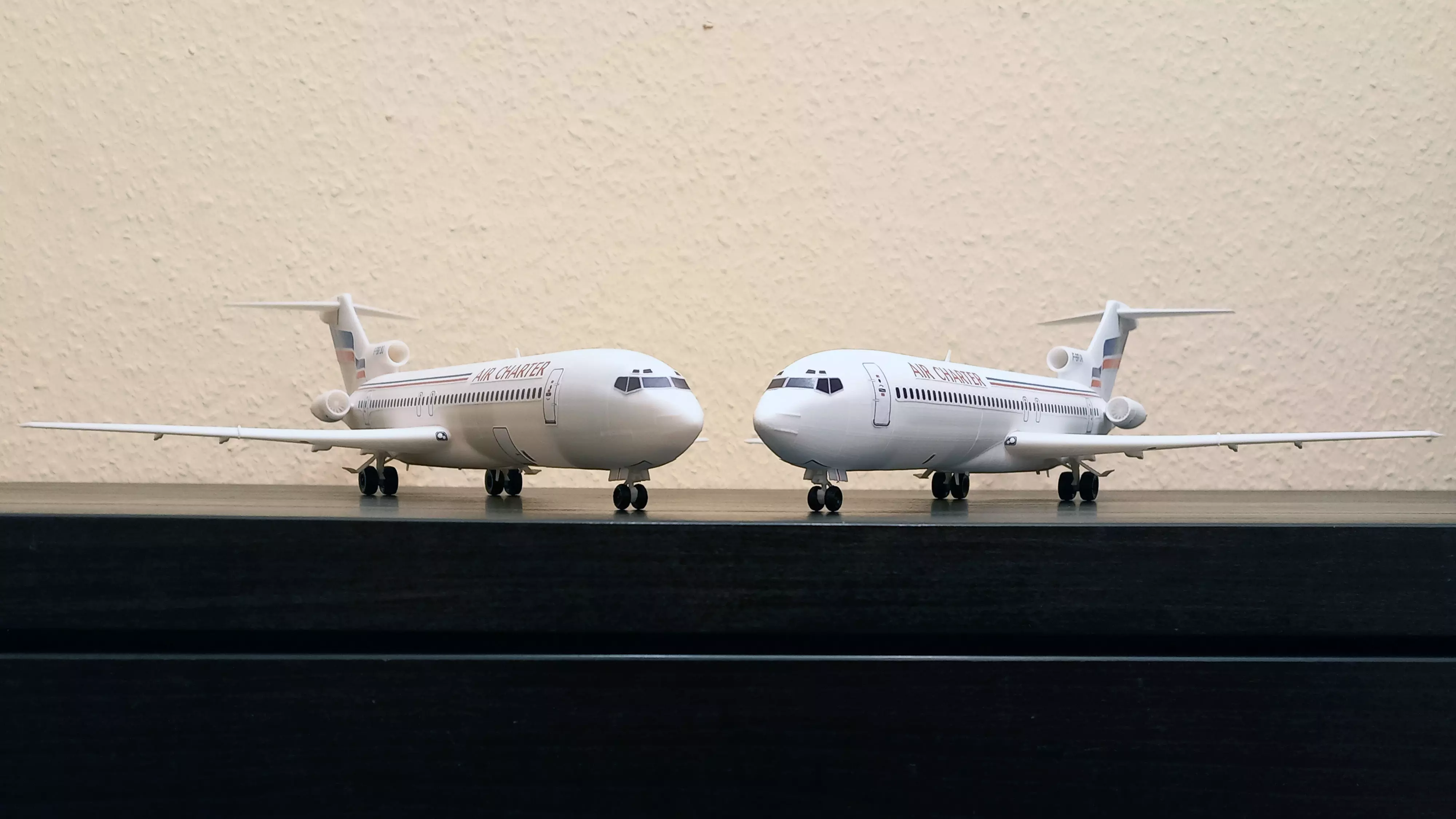 26101 Model kit Boeing 727-200 Down fg 3D print model_56
