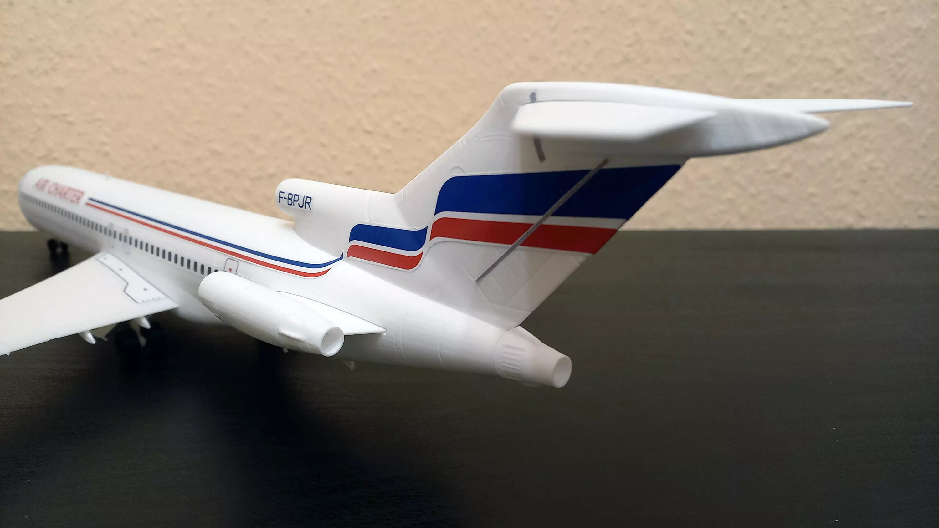 26101 Model kit Boeing 727-200 Down fg 3D print model_34