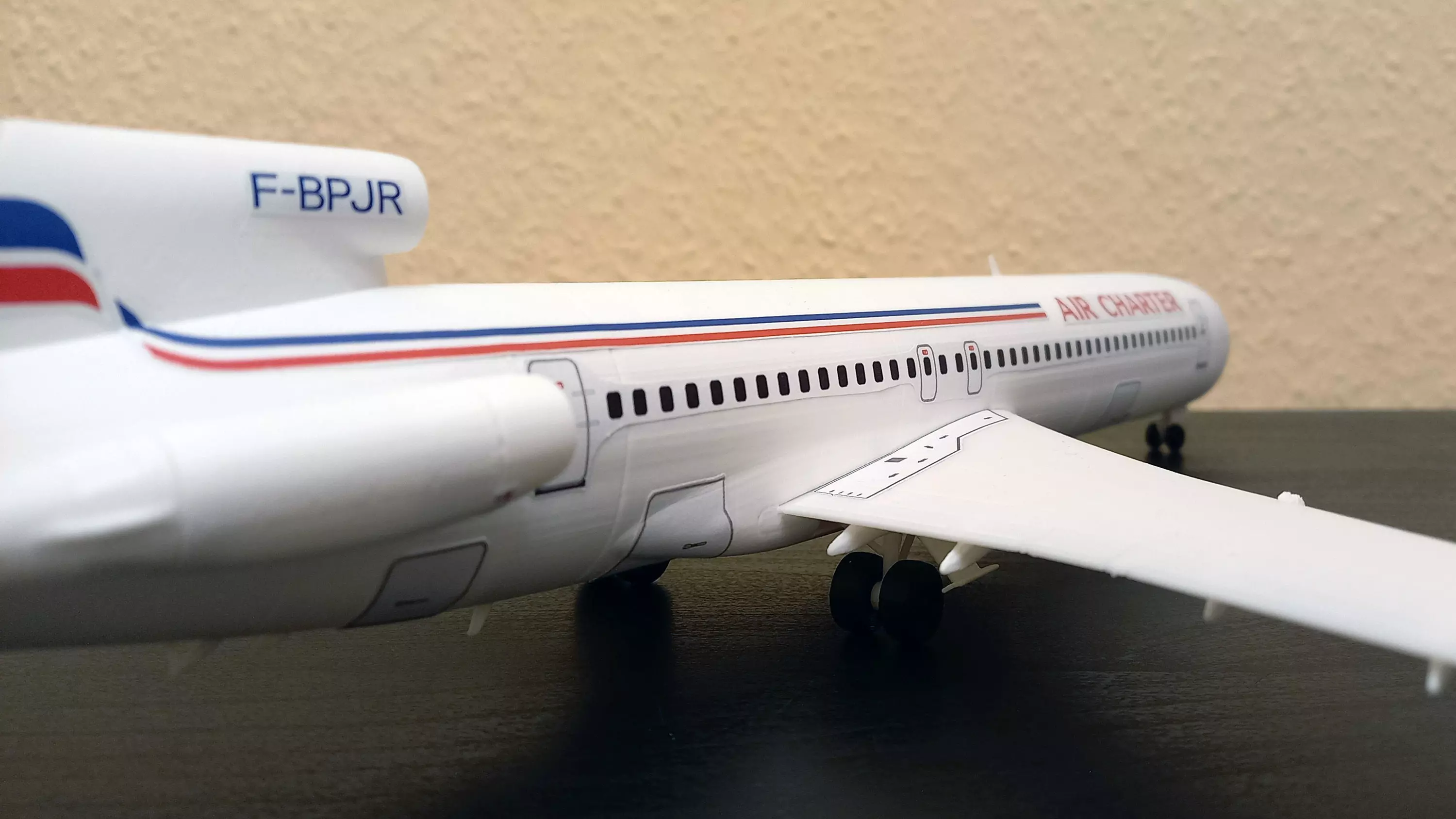 26101 Model kit Boeing 727-200 Down fg 3D print model_42