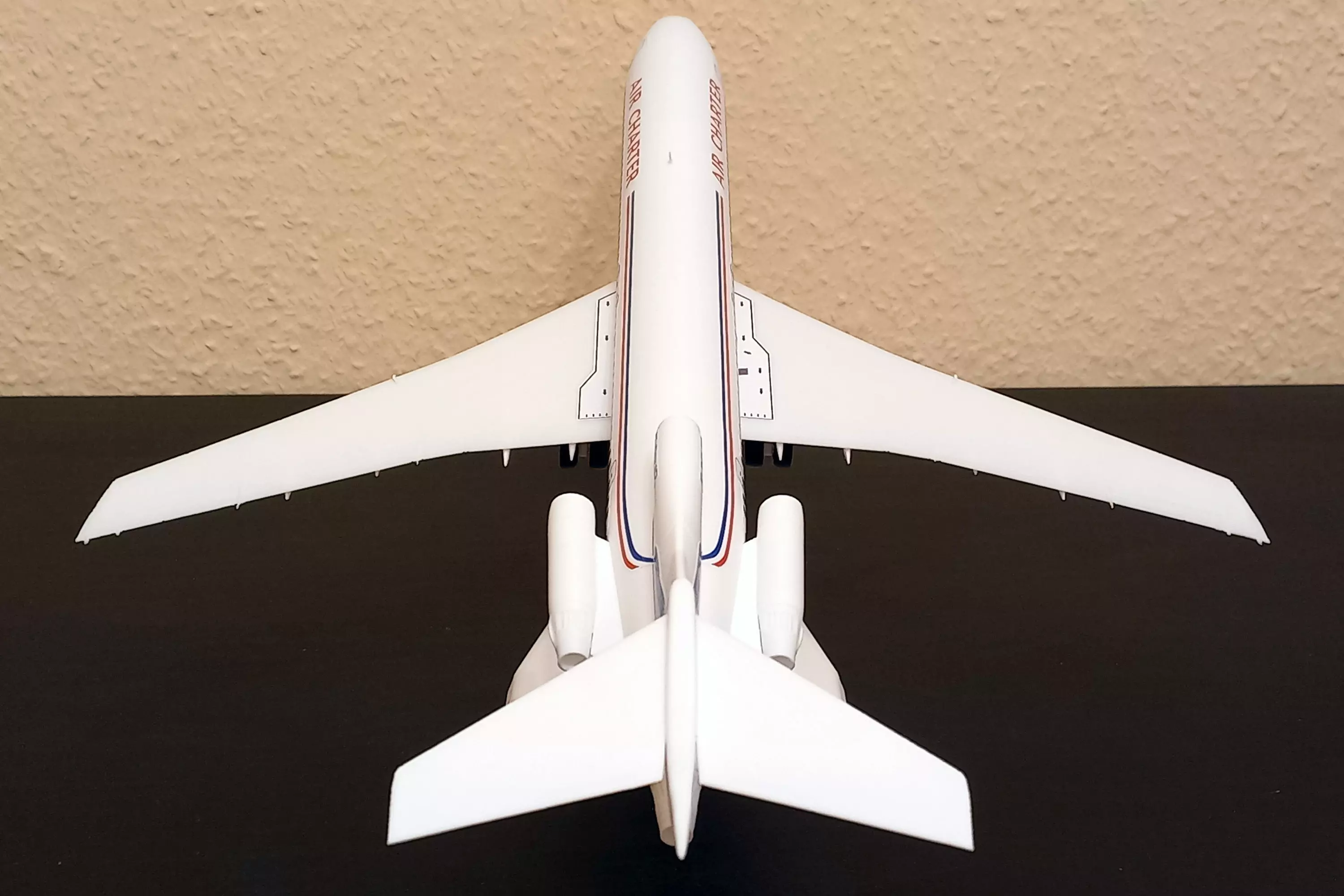 26101 Model kit Boeing 727-200 Down fg 3D print model_4