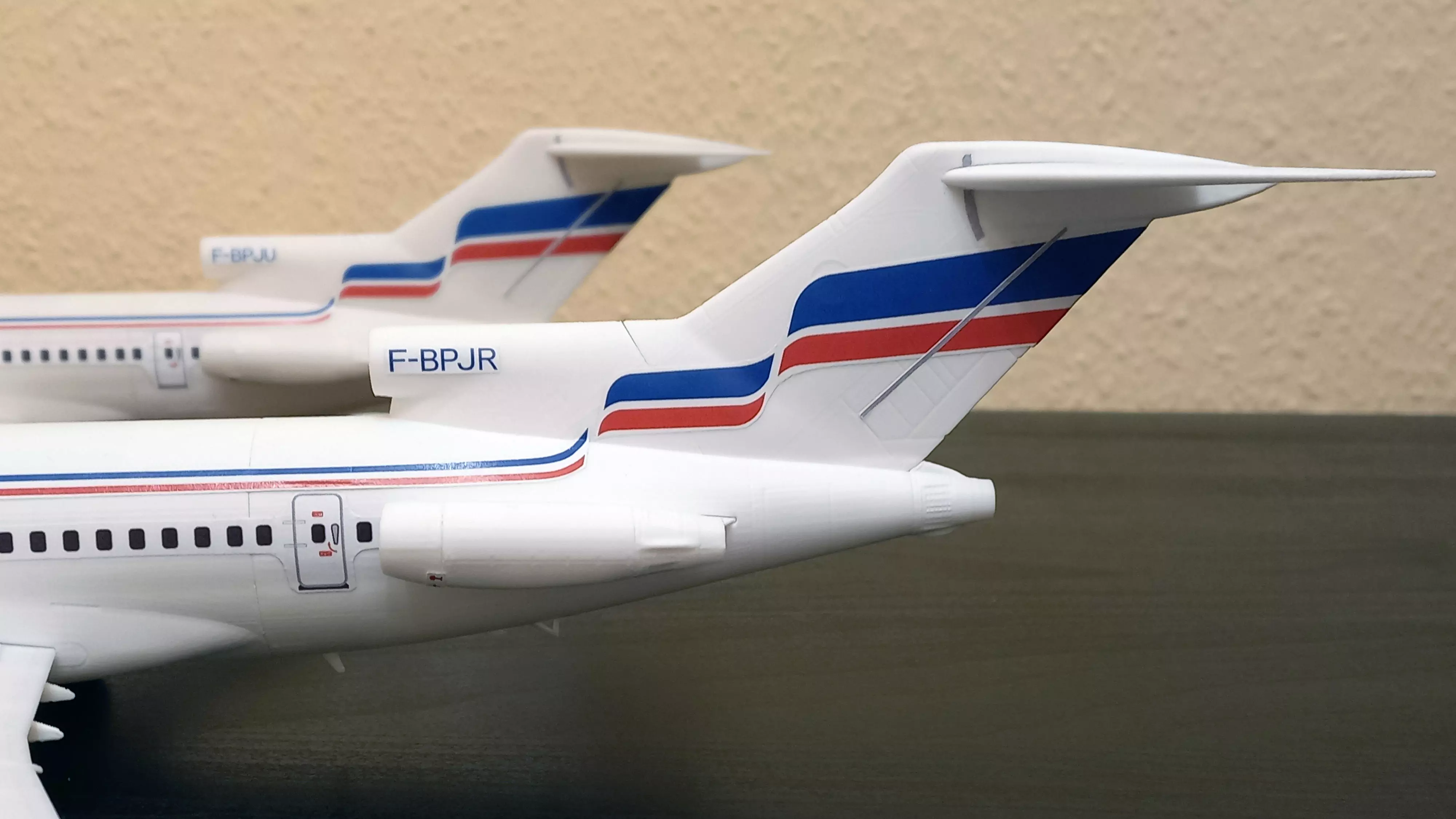 26101 Model kit Boeing 727-200 Down fg 3D print model_63