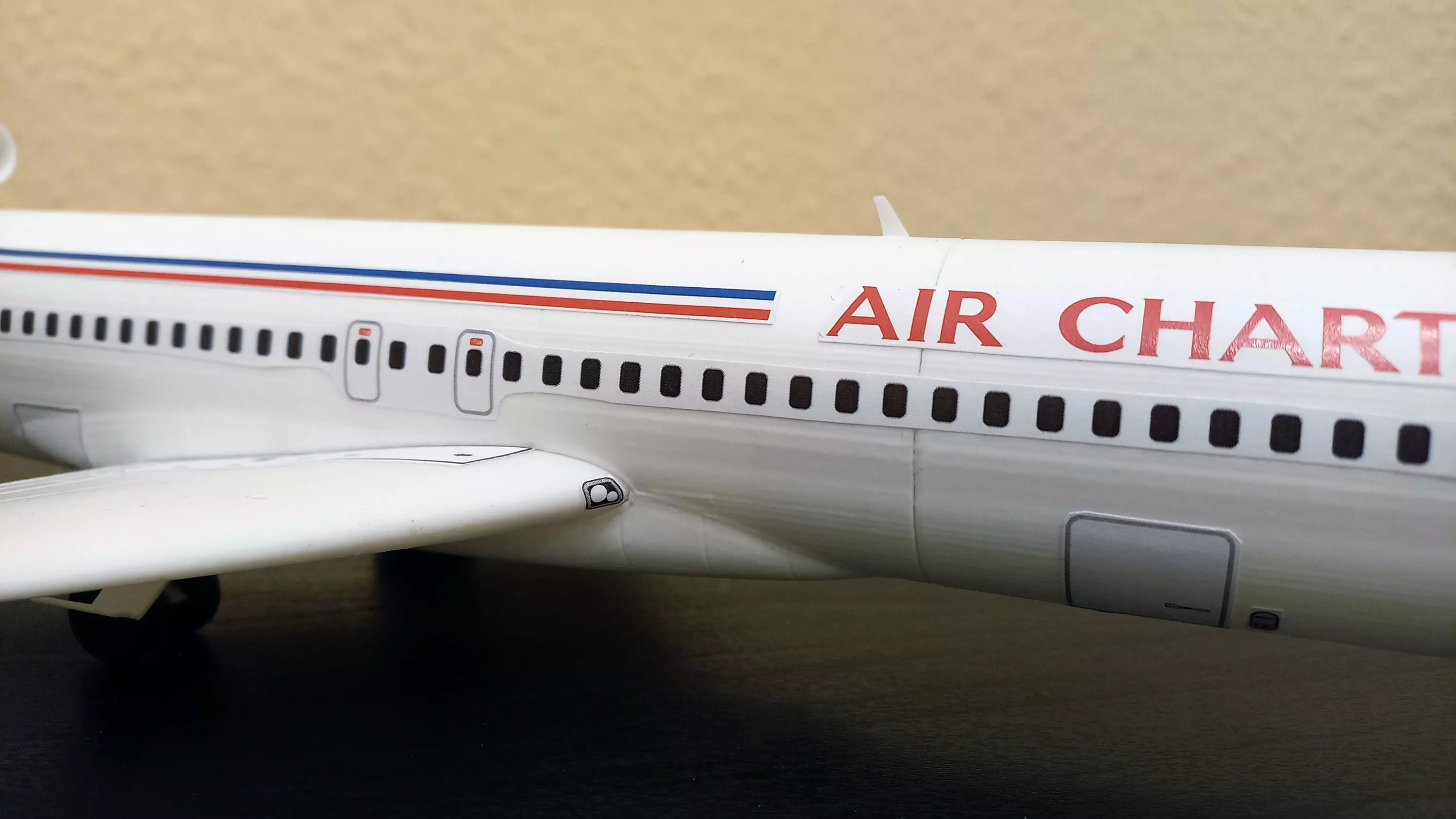 26101 Model kit Boeing 727-200 Down fg 3D print model_43