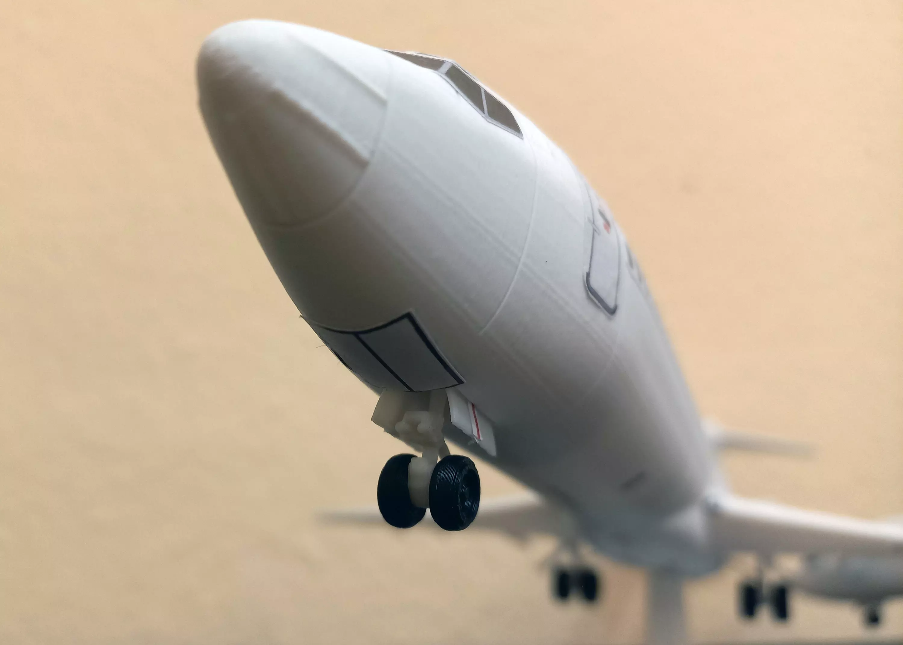 26101 Model kit Boeing 727-200 Down fg 3D print model_64