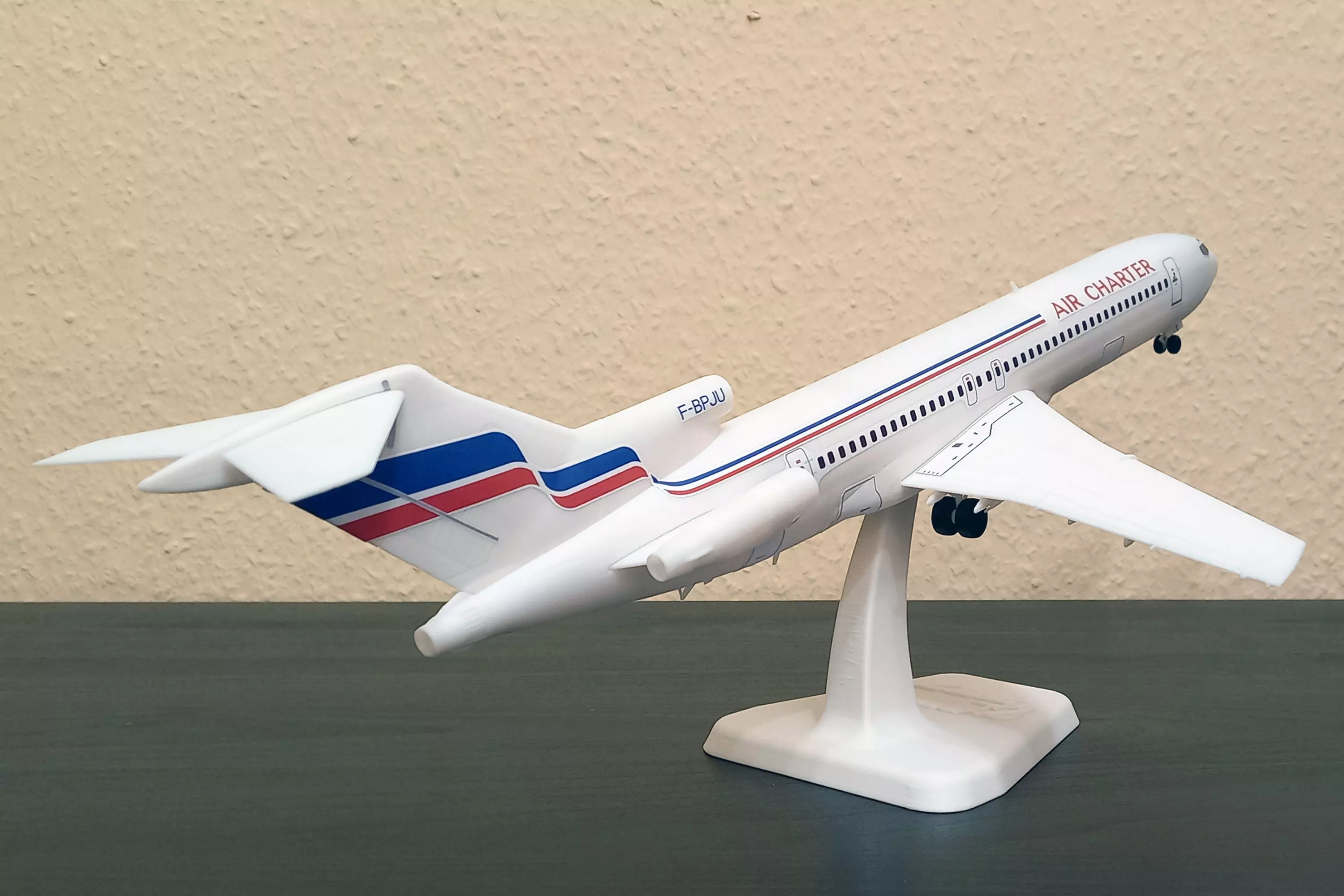 26101 Model kit Boeing 727-200 Down fg 3D print model_11