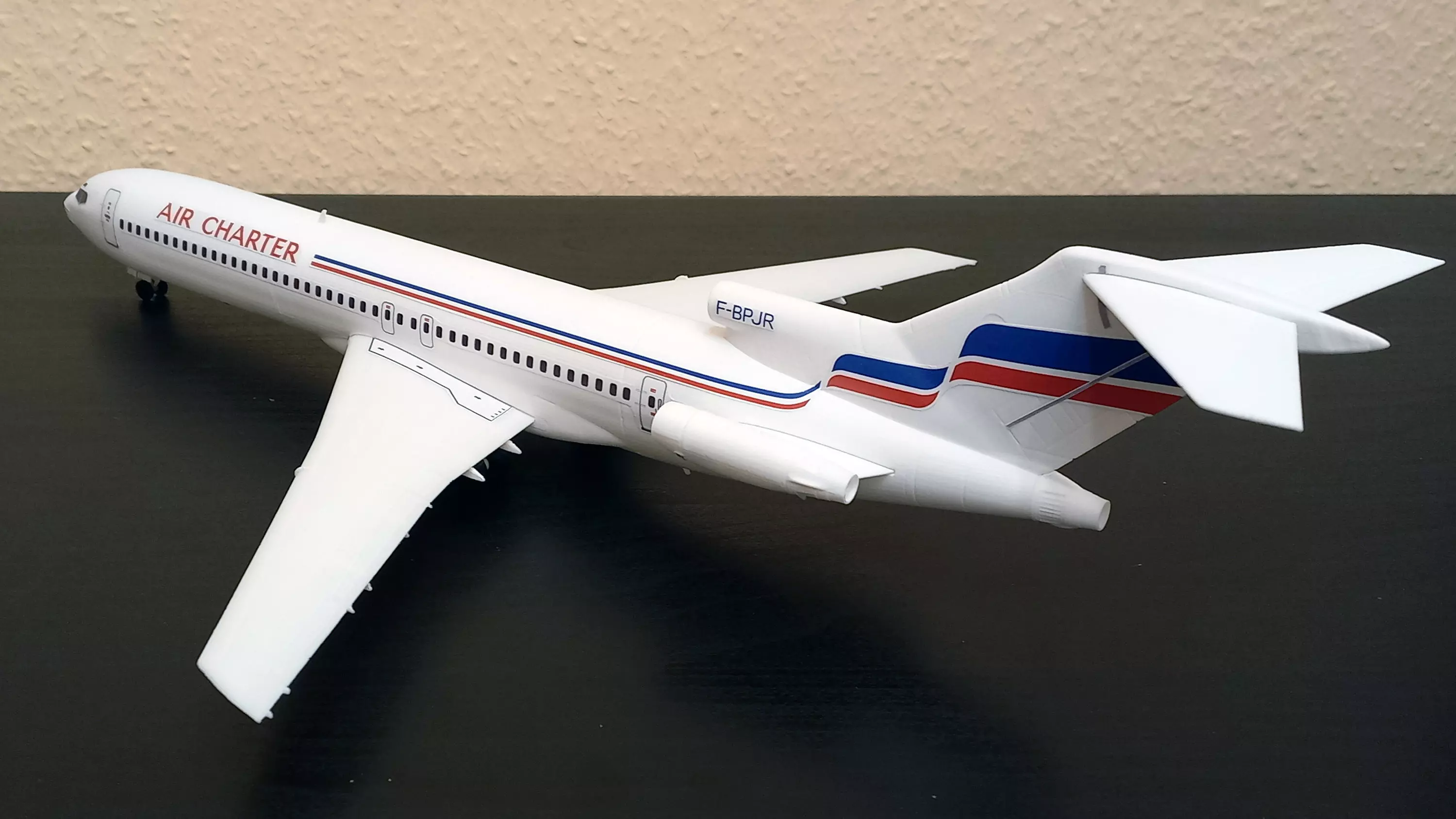 26101 Model kit Boeing 727-200 Down fg 3D print model_26