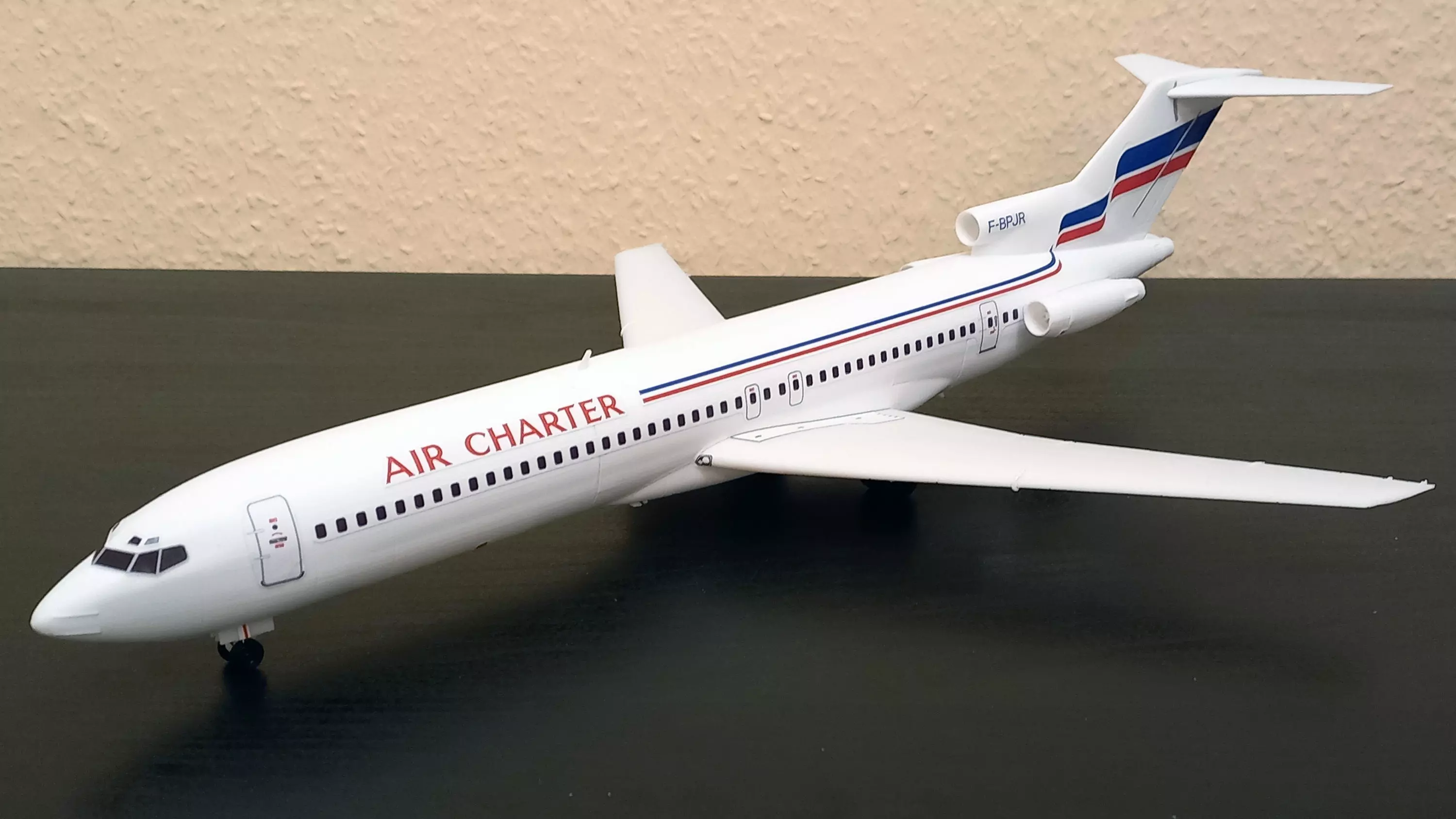 26101 Model kit Boeing 727-200 Down fg 3D print model_16