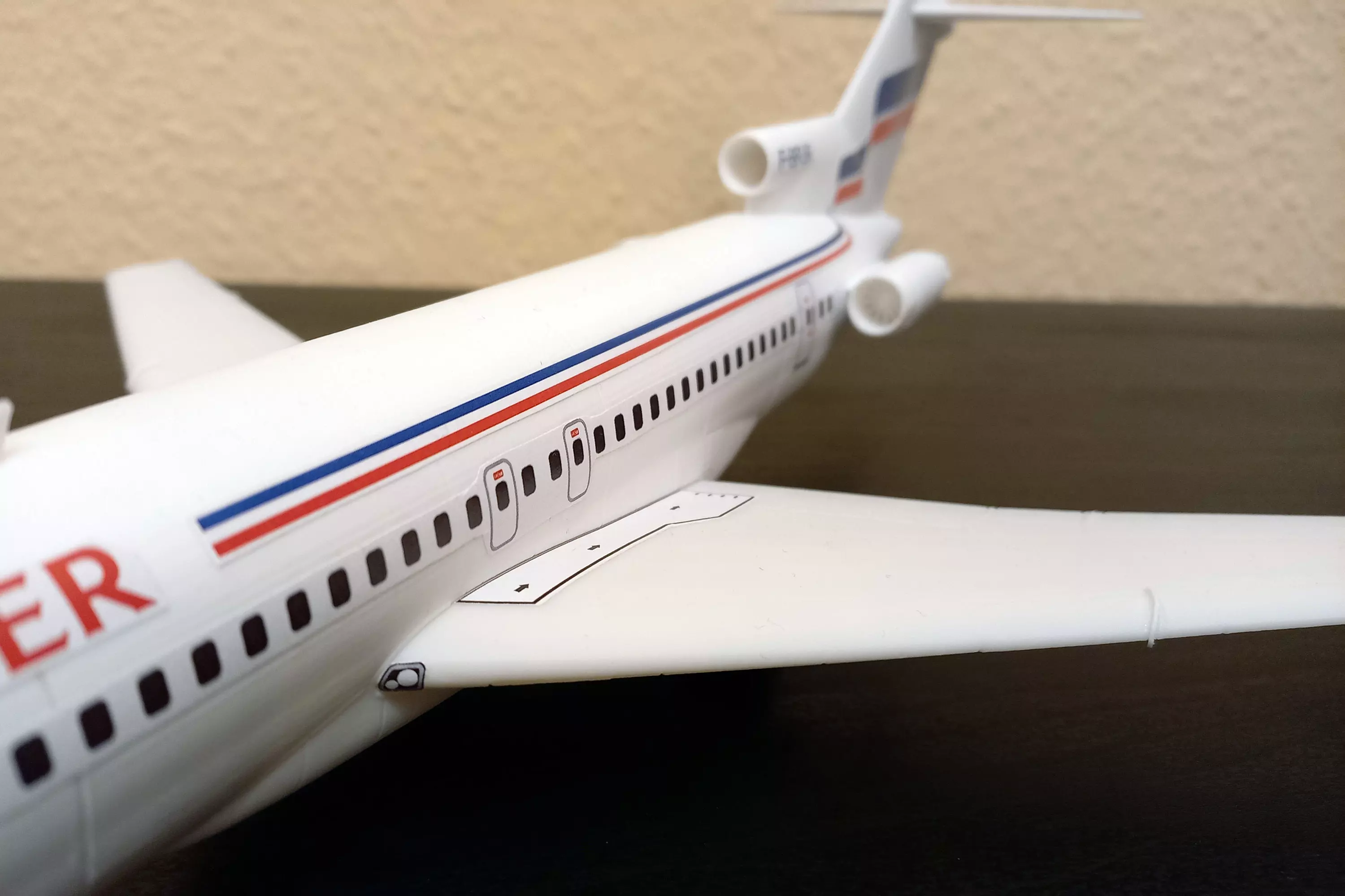 26101 Model kit Boeing 727-200 Down fg 3D print model_38