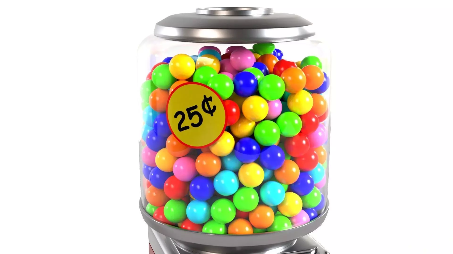 Gumball Machine 3D model_5