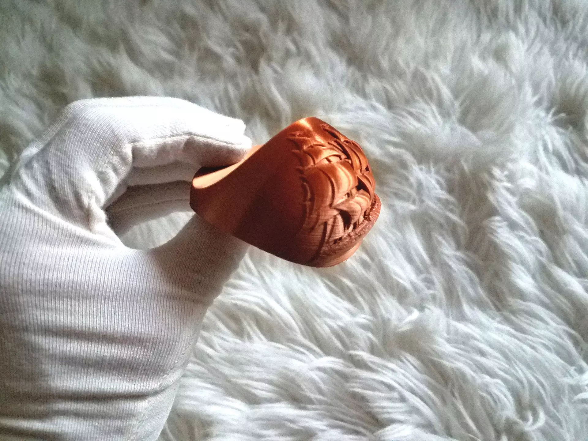 Door Stopper with Sailing Ship Decoration 3D print model_10