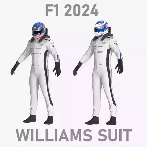 F1 Williams Suit 2024