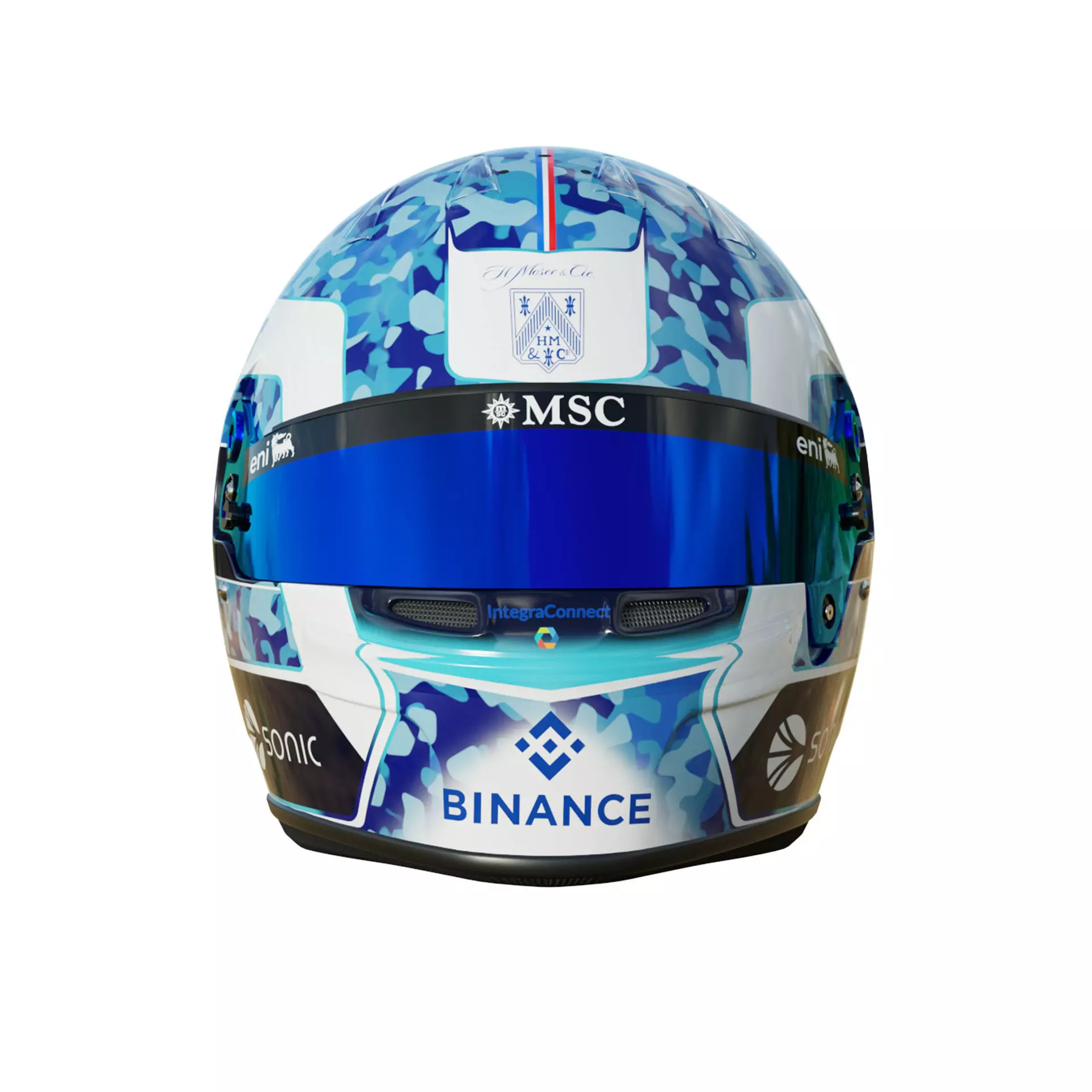 F1 Pierre Gasly Helmet 2025 3D model_8