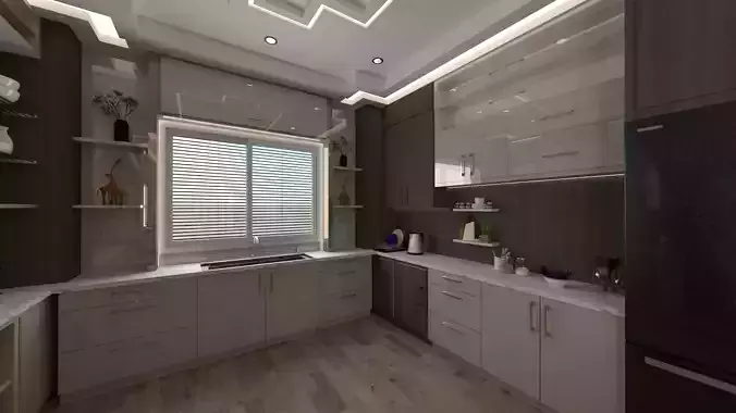 Kitchen Concept Interior Scene