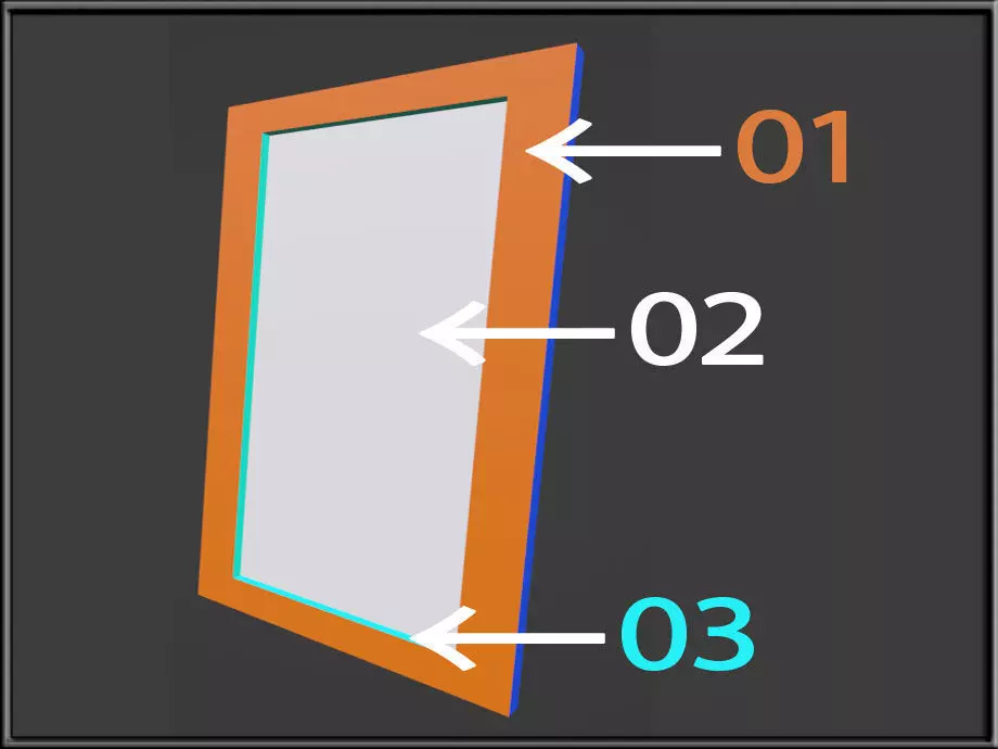 Frame 29 Low-poly 3D model_1