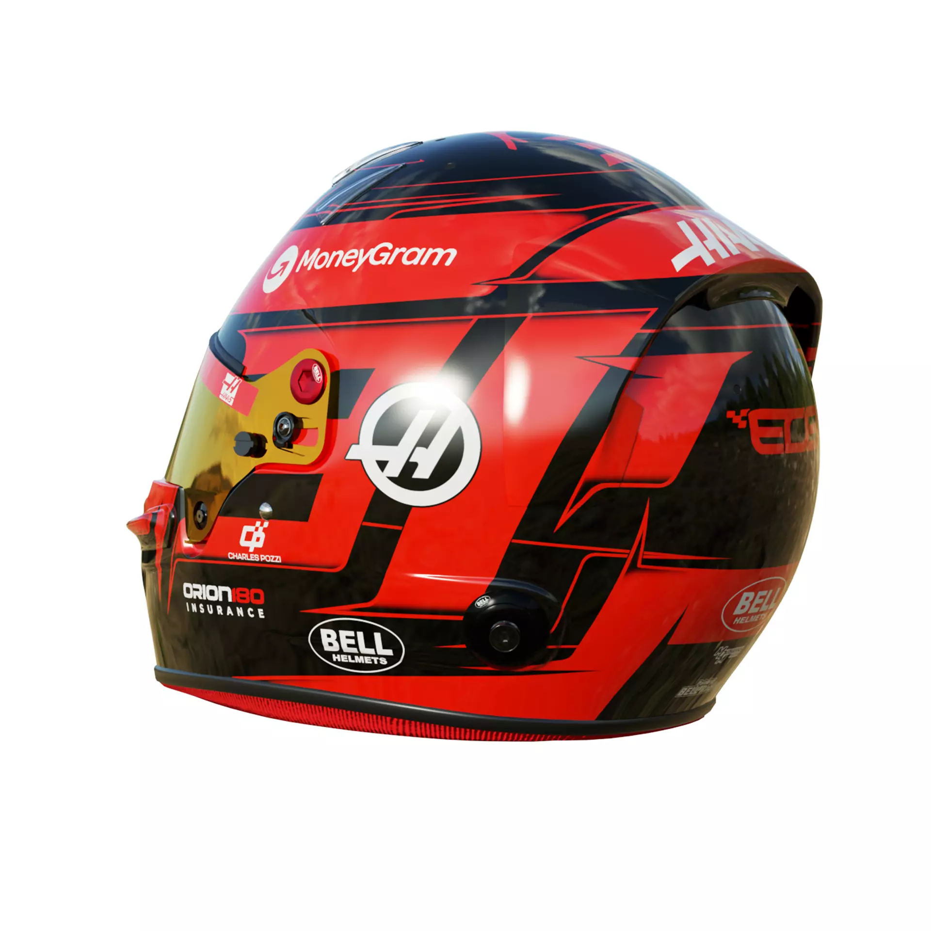 F1 Esteban Ocon Helmet 2025  3D model_3