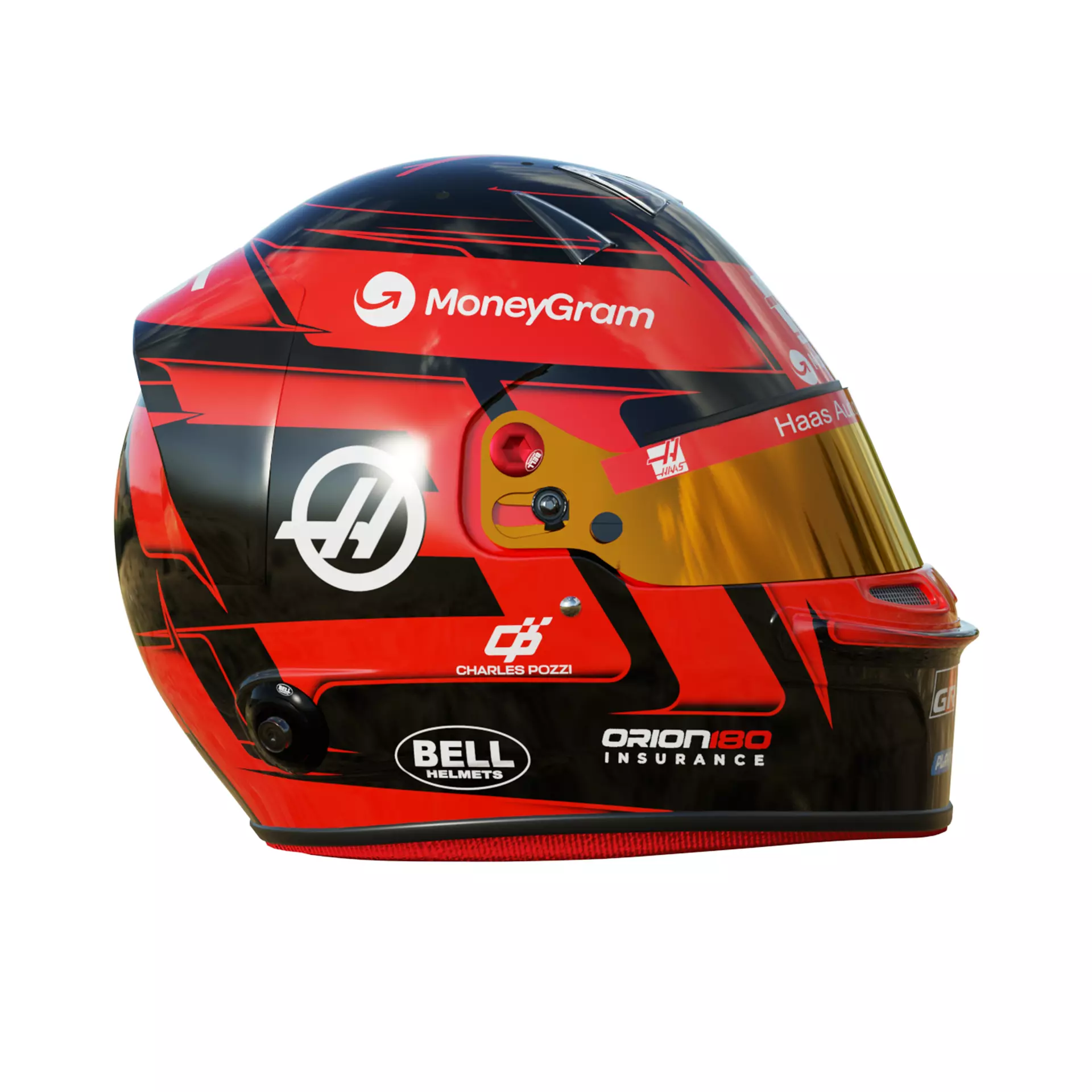 F1 Esteban Ocon Helmet 2025  3D model_6