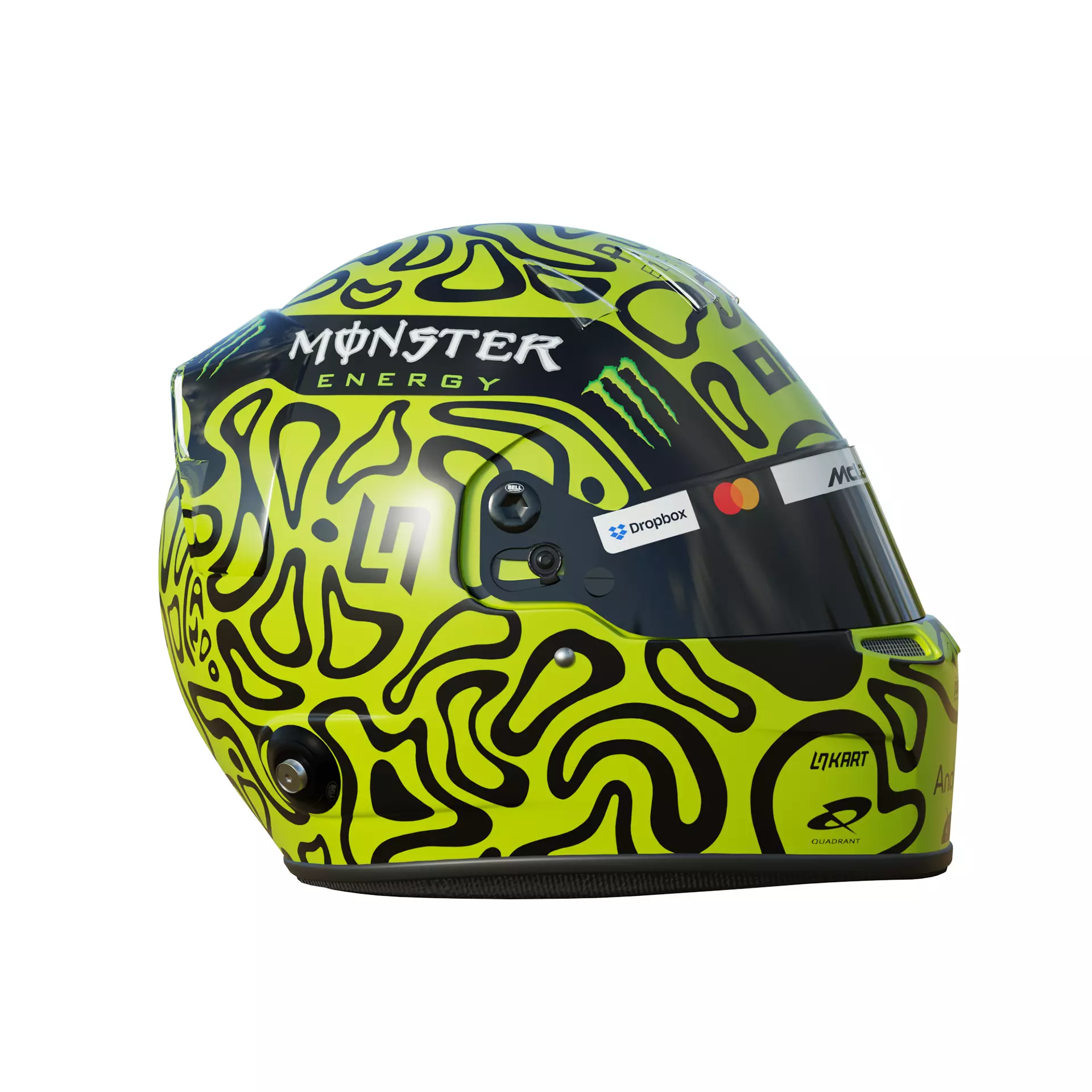 F1 Lando Norris Helmet 2025 3D model_6