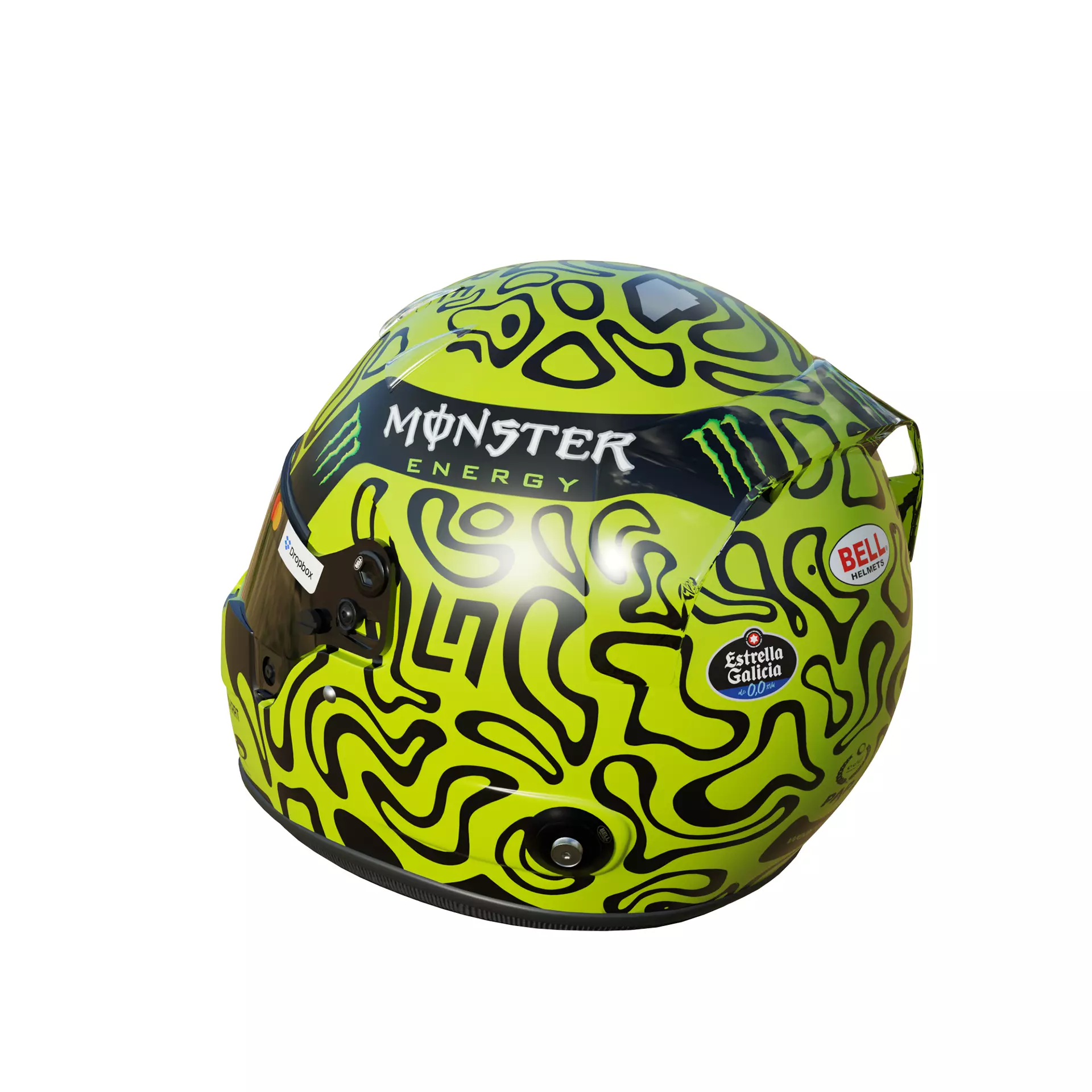 F1 Lando Norris Helmet 2025 3D model_10