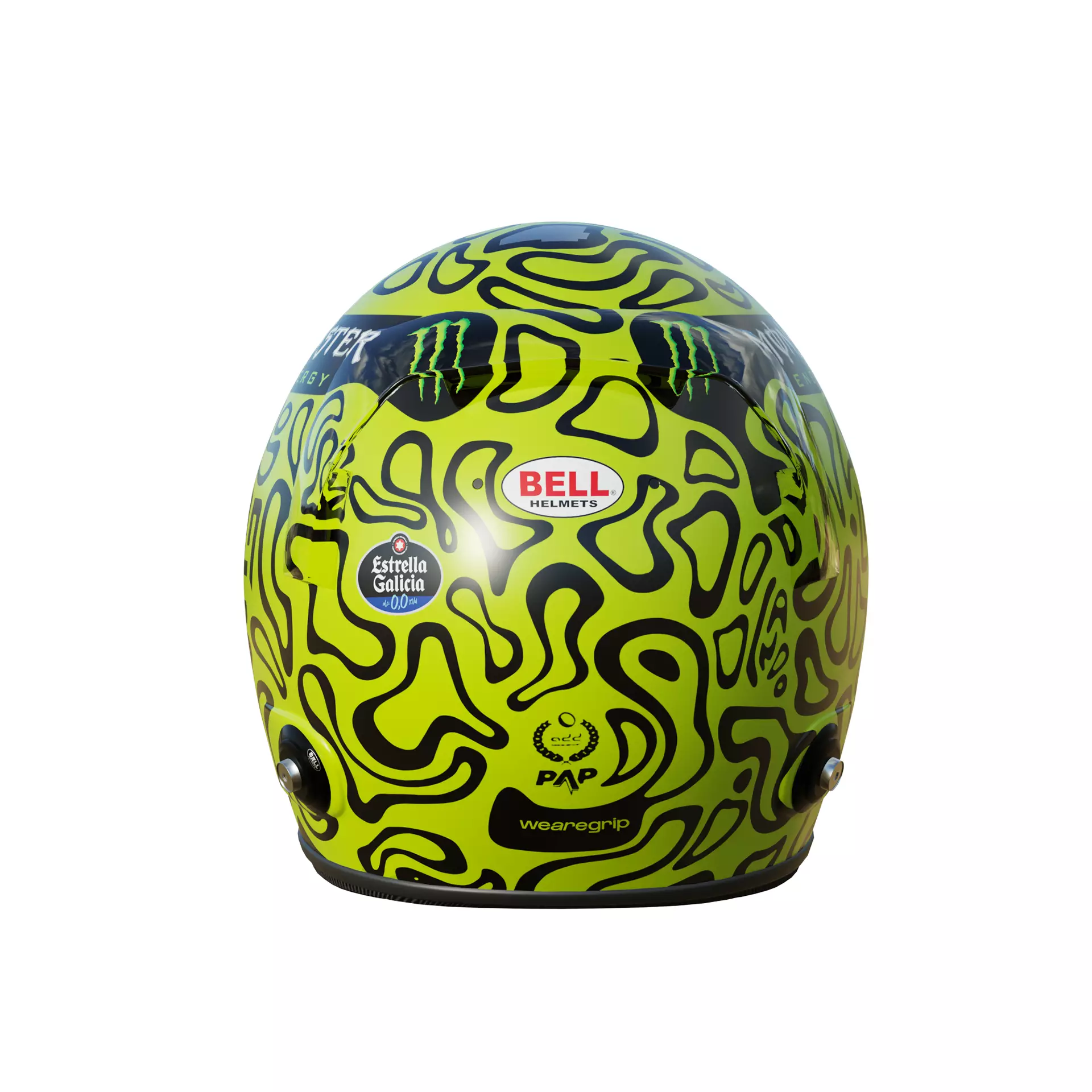 F1 Lando Norris Helmet 2025 3D model_4