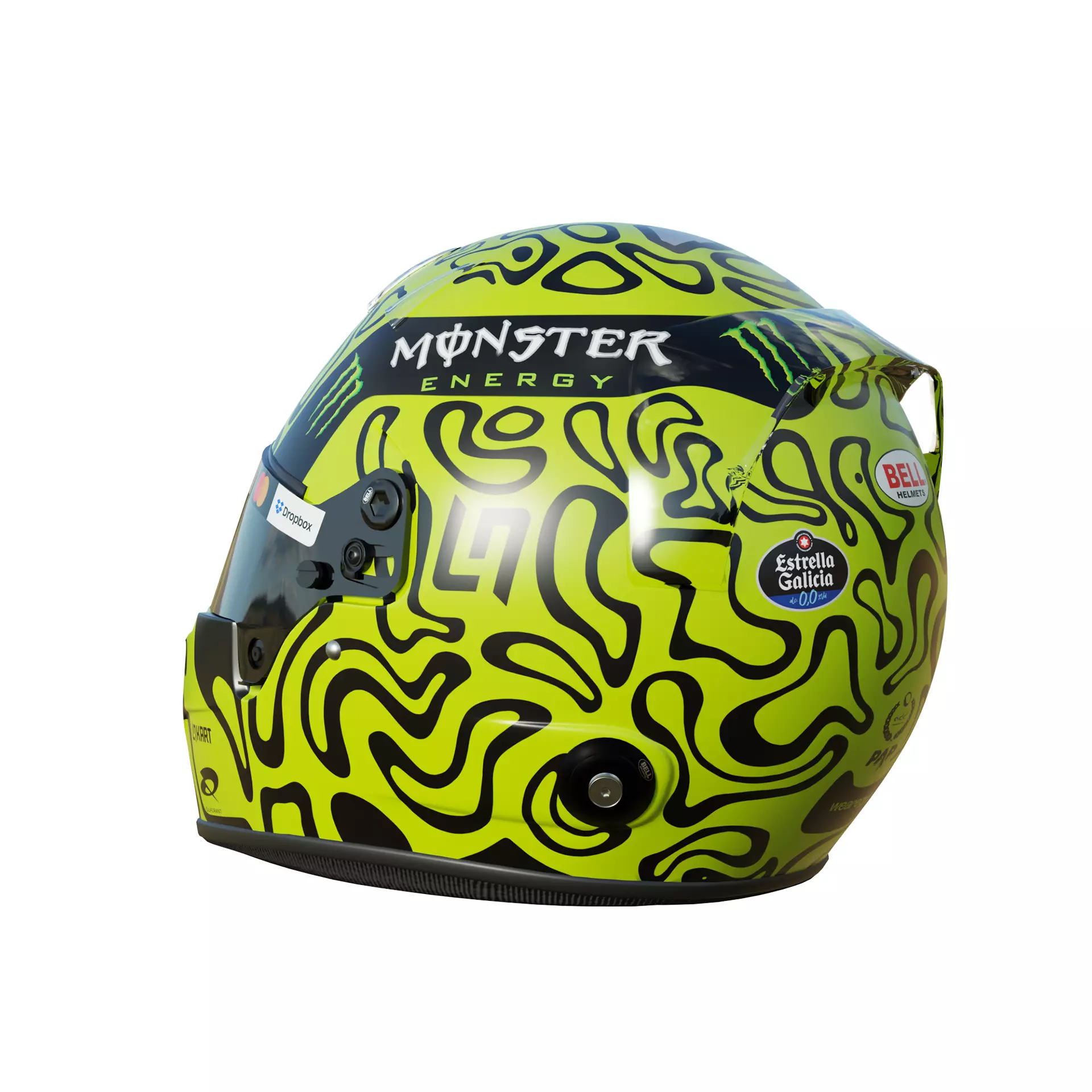 F1 Lando Norris Helmet 2025 3D model_3