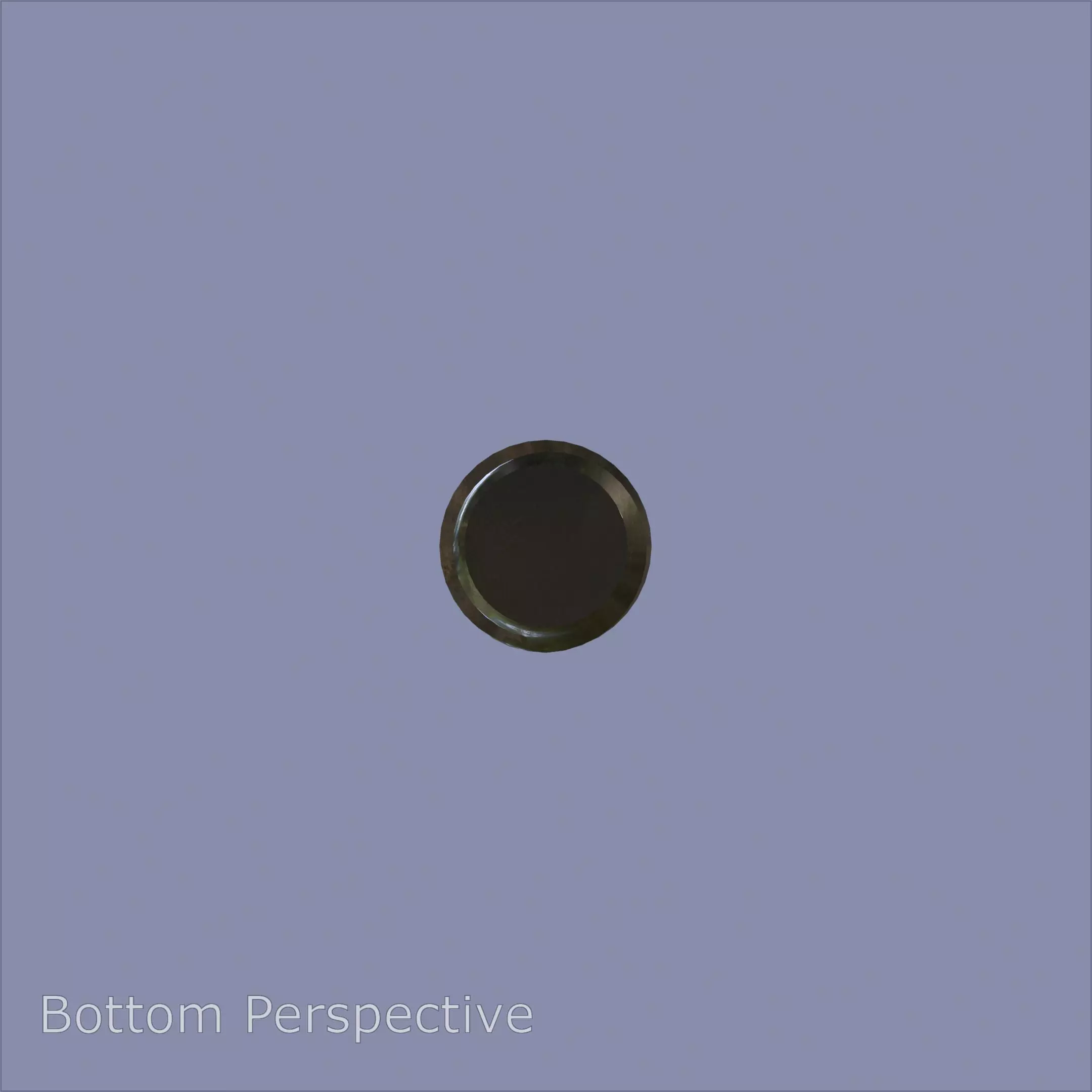 Steel Stained M12 Bolt Allen Cap with PBR 4K Textures 3D model_5