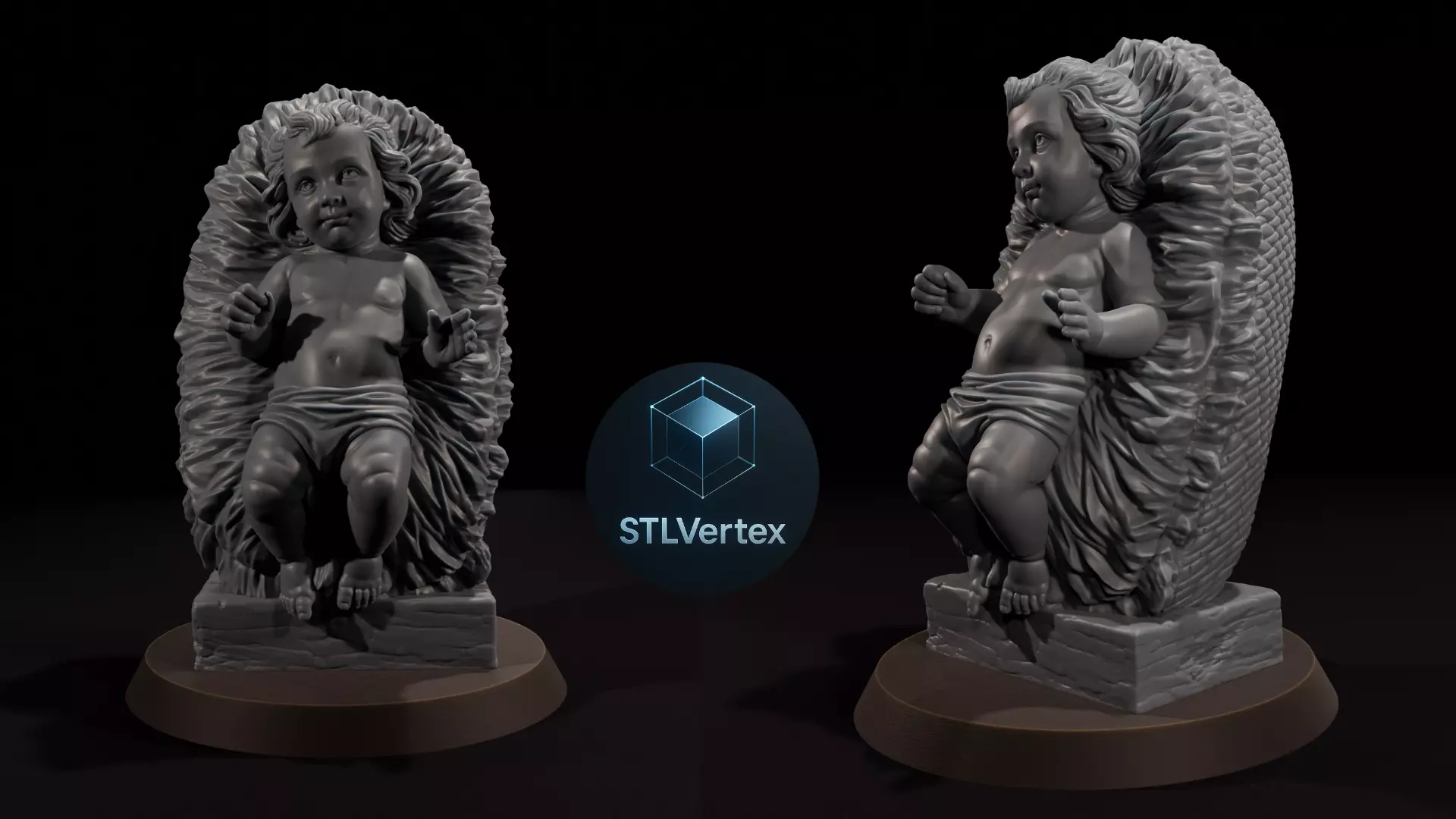 Baby Jesus 3D print model_3