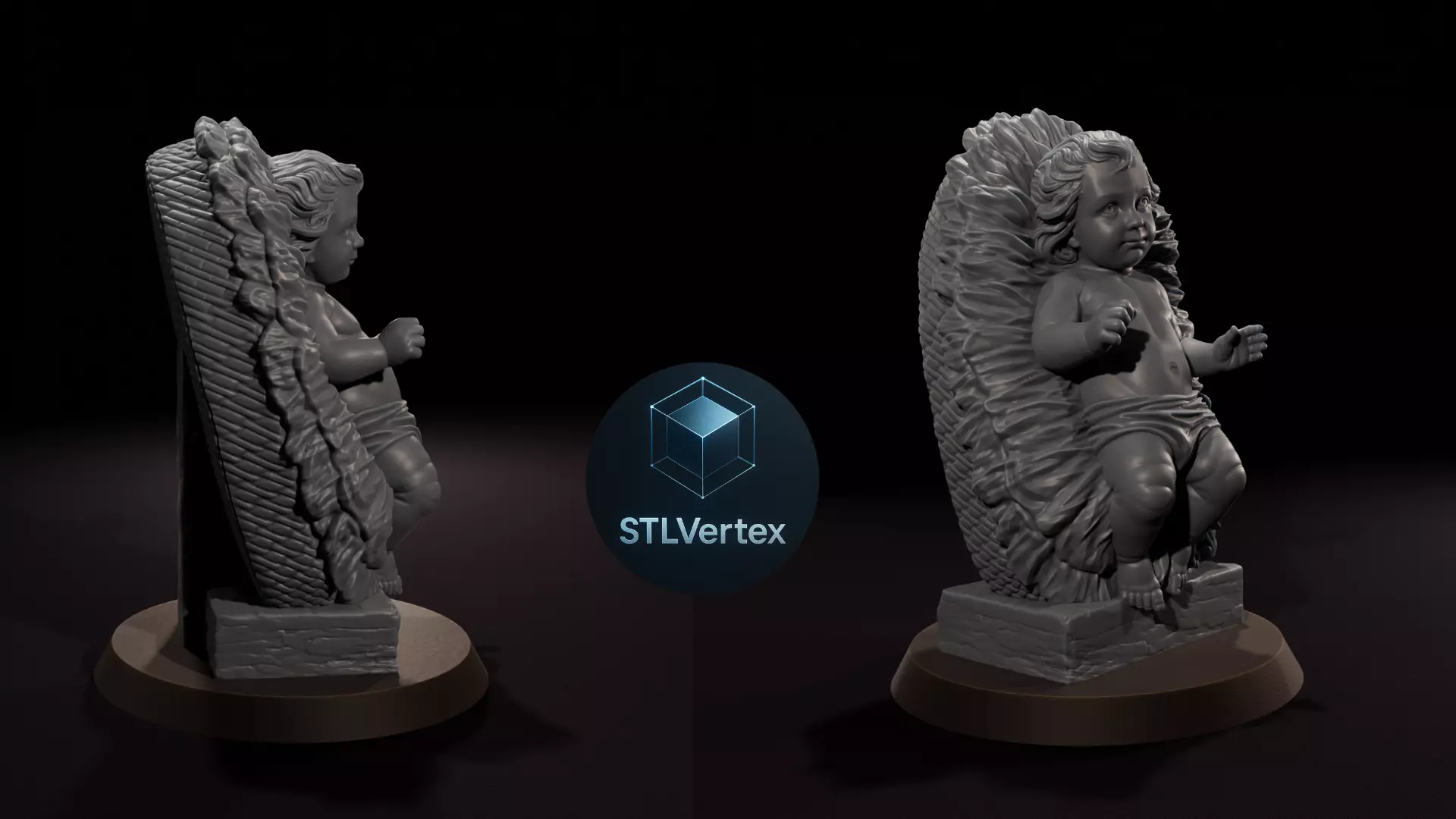 Baby Jesus 3D print model_1