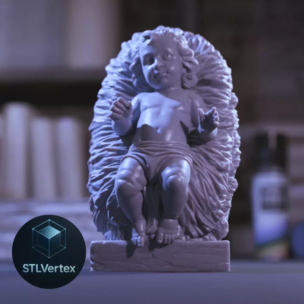 Baby Jesus 3D print model_0