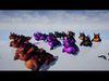 Stylized Dragon UE4 UE5 Unity Ready Character Low-poly 3D model_1