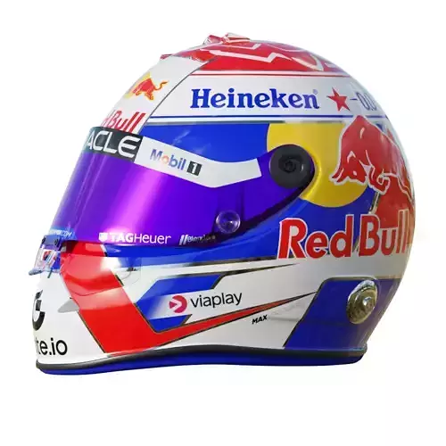 F1 Max Verstappen Helmet 2025 3D model 3