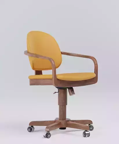 Omar Office Swivel Chair by Rejane de Carvalho - 3D Model