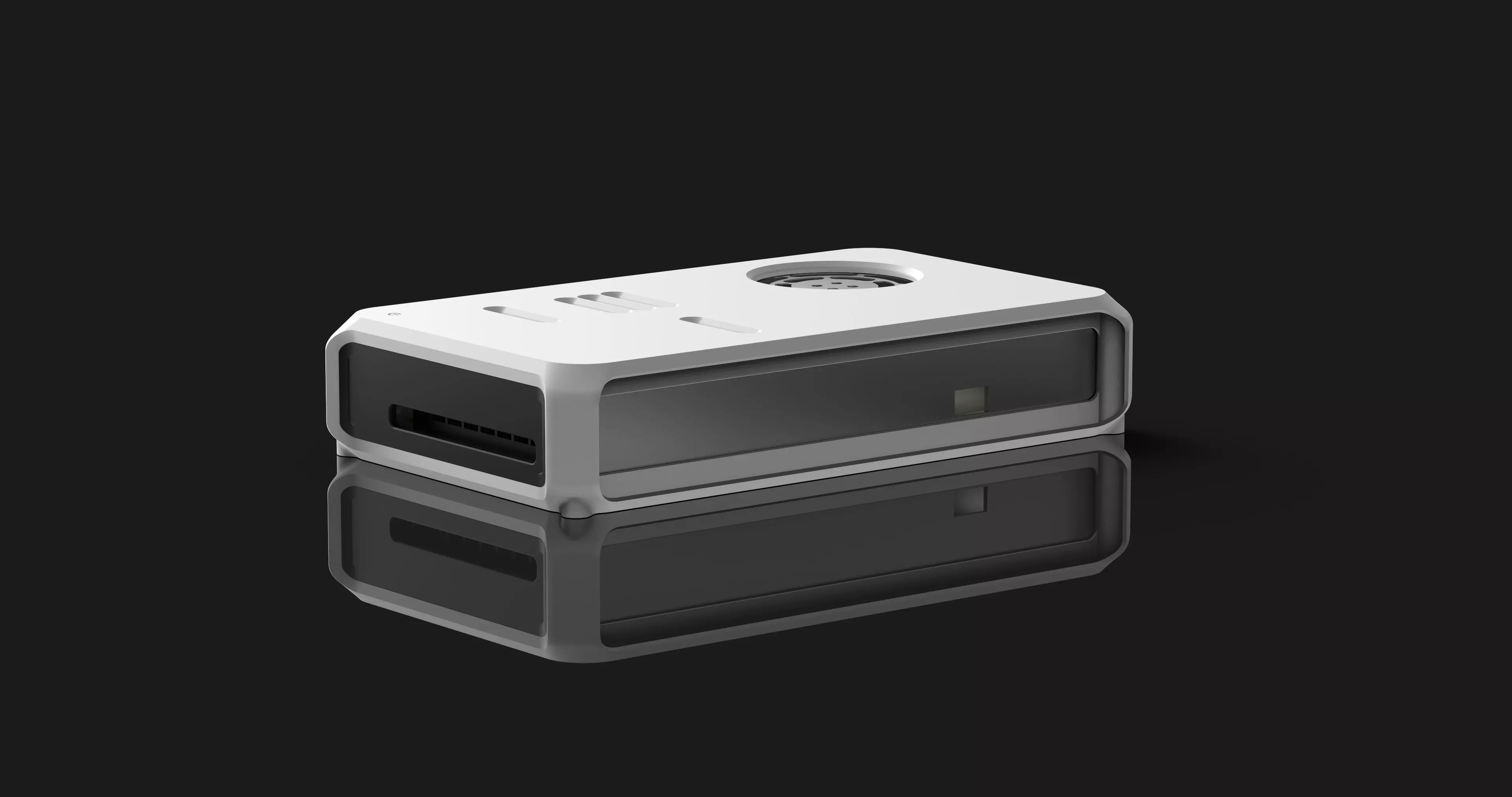 Mean Well LRS-600 - 600N2 Series Power Supply Enclosure 3D print model_6