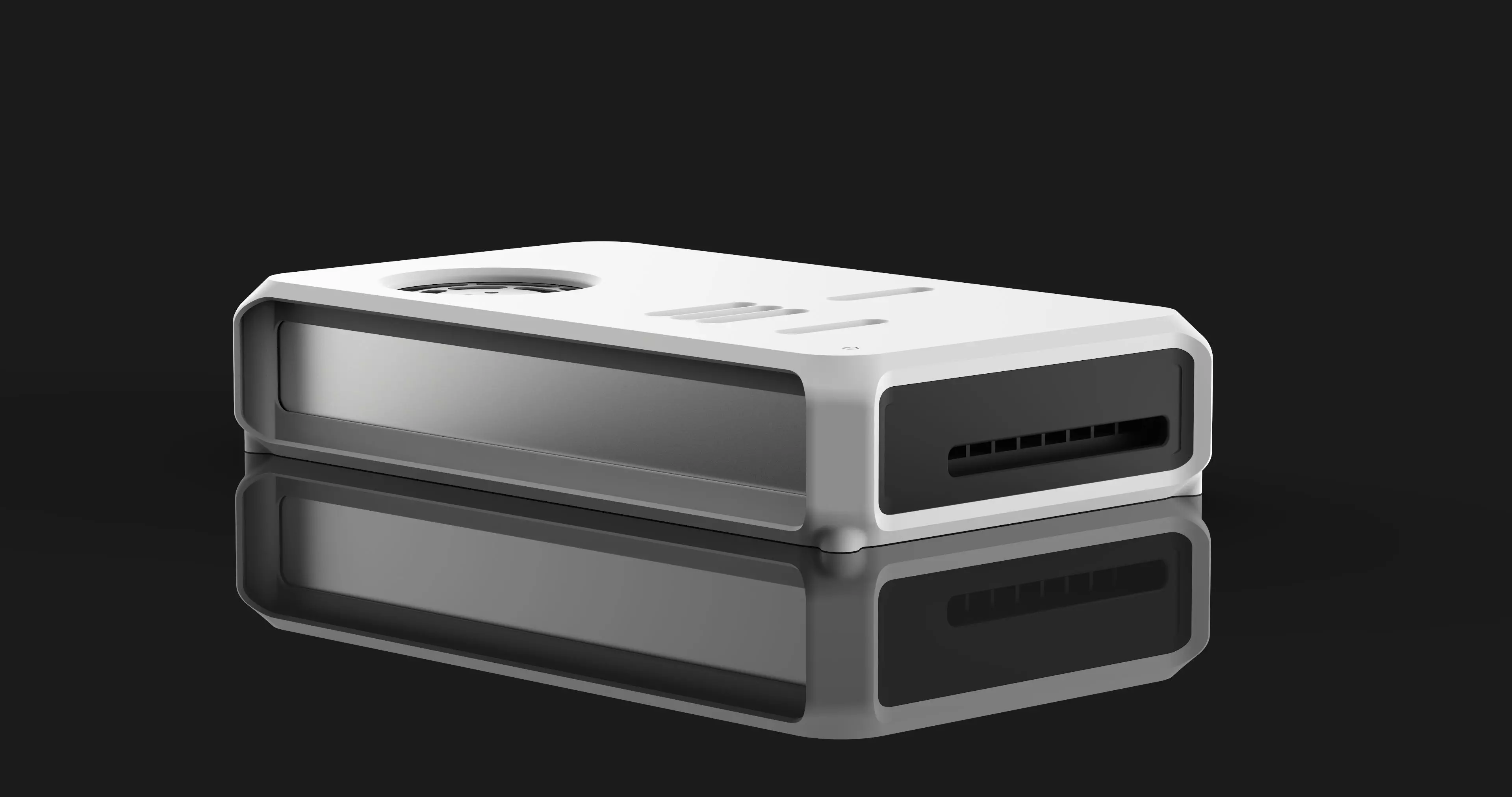 Mean Well LRS-600 - 600N2 Series Power Supply Enclosure 3D print model_8