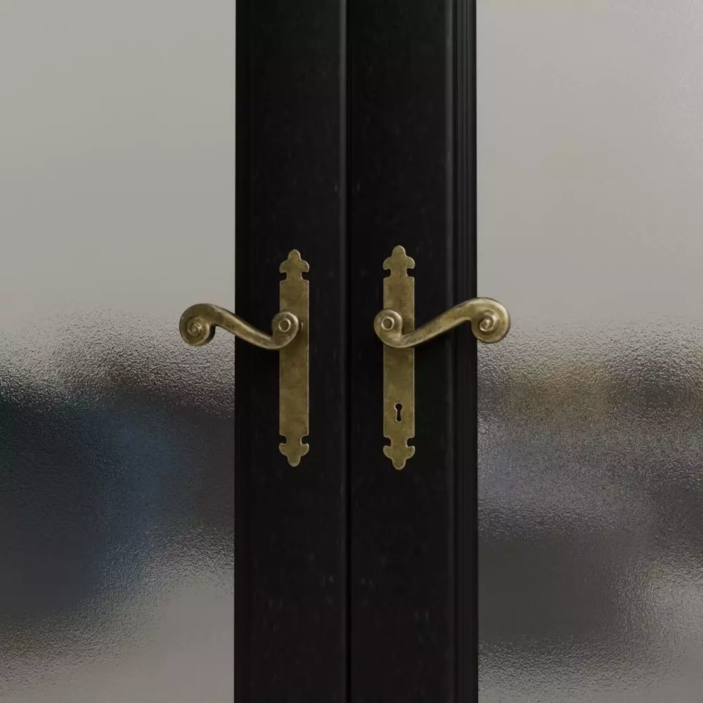 Door Design 2 Low-poly 3D model_4