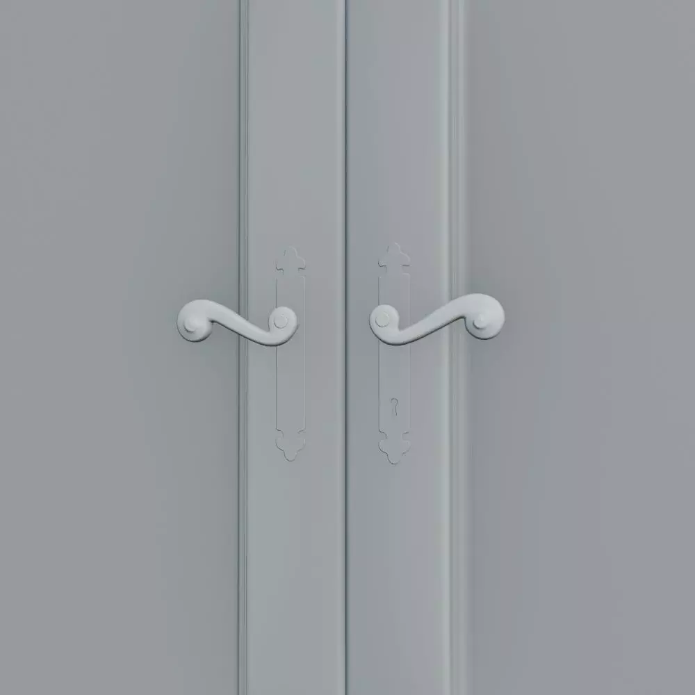 Door Design 2 Low-poly 3D model_5