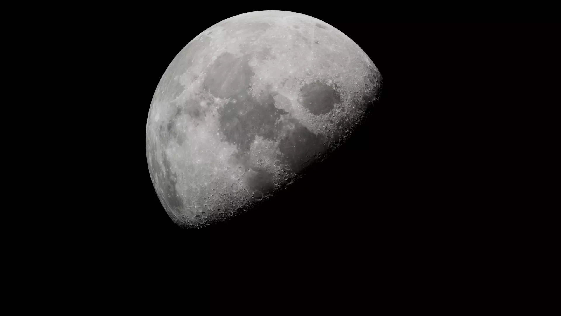 Ultra Realistic 16K Moon texture form NASA AND Displacement 3D model_2