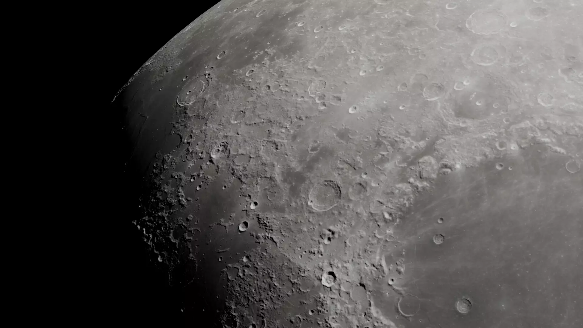 Ultra Realistic 16K Moon texture form NASA AND Displacement 3D model_4