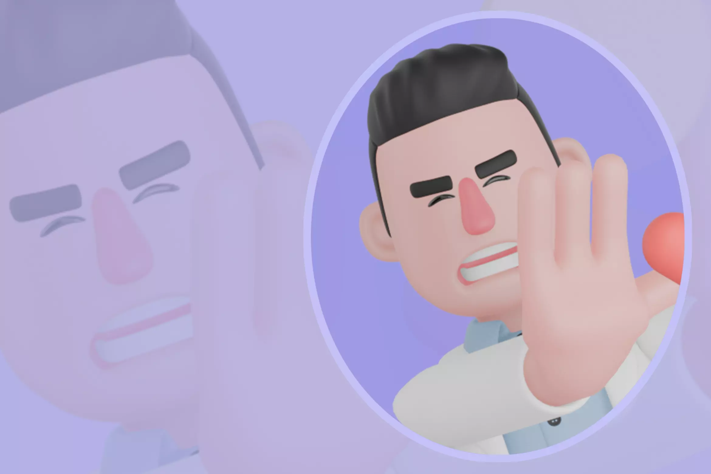 Stylized 3D Male Doctor Character - Cartoon Medical Stopper 3D model