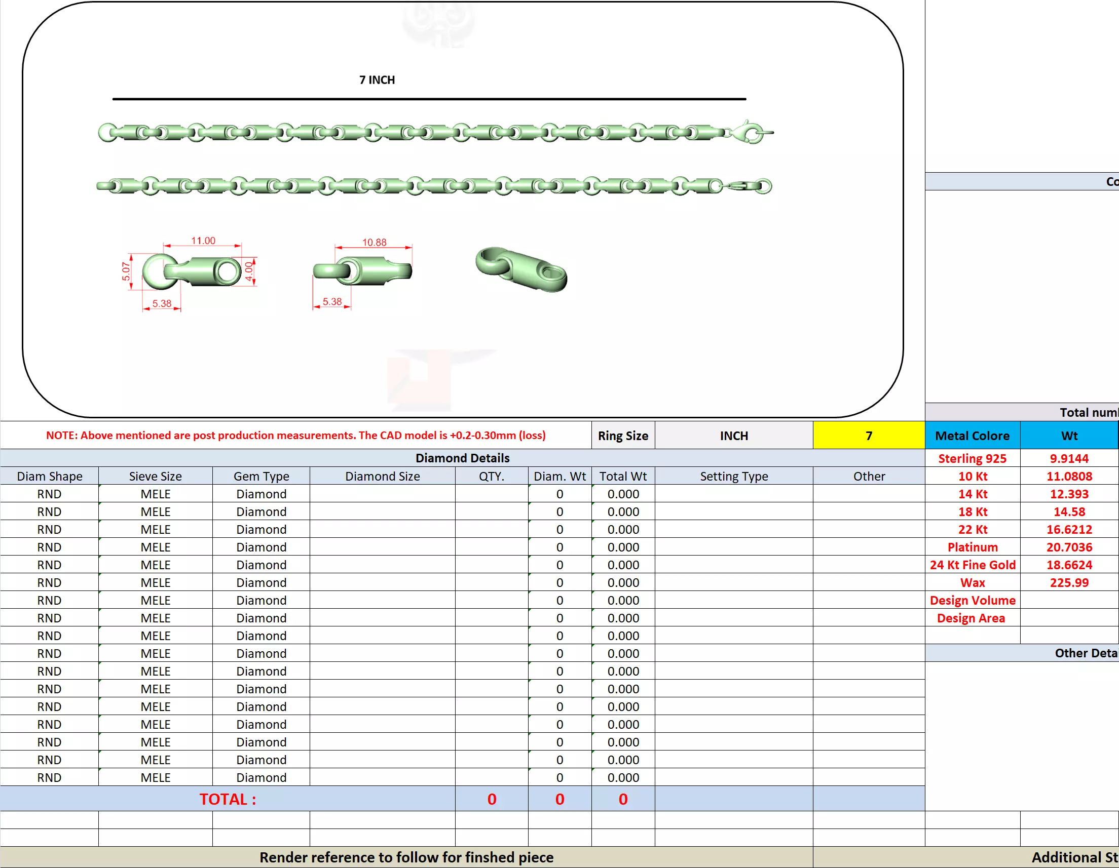 Designer Unique Unisex Cuban Chain With 3DM STL OBJ FBX Files 3D print model_2