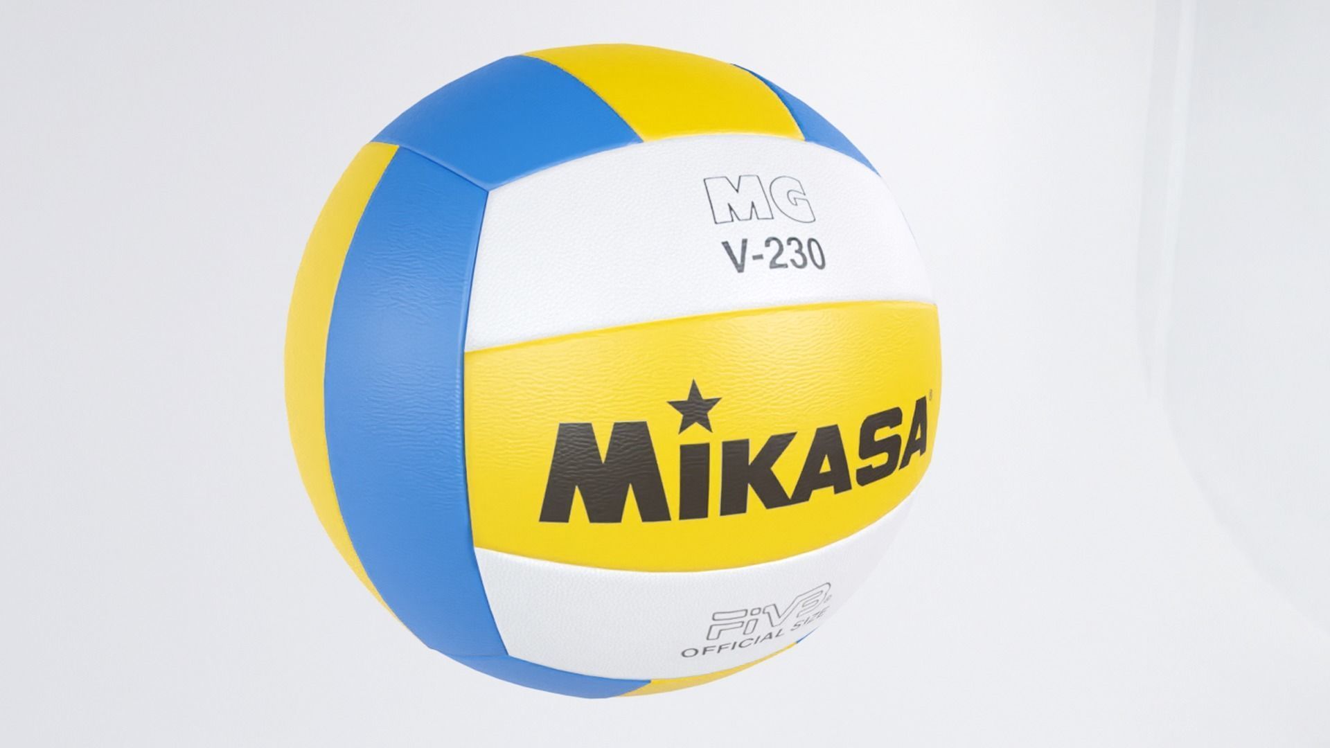 Beach Volleyball Low-poly 3D model_2