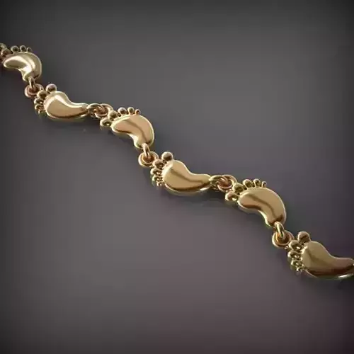 Designer Unique Unisex Cuban Chain With 3DM STL OBJ FBX Files 3D print model