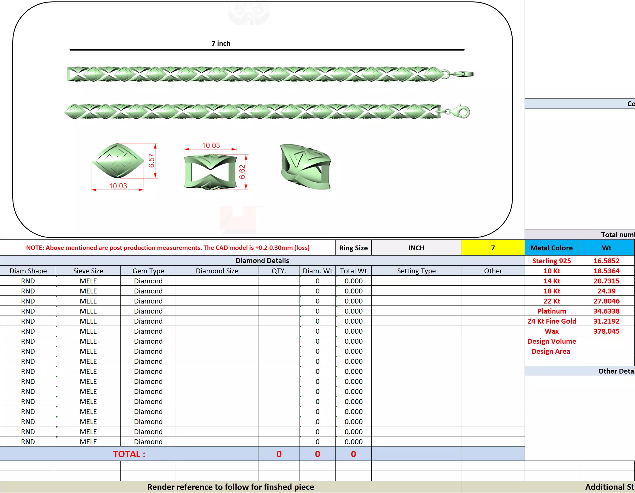 Designer Unique Unisex Cuban Chain With 3DM STL OBJ FBX Files 3D print model_2