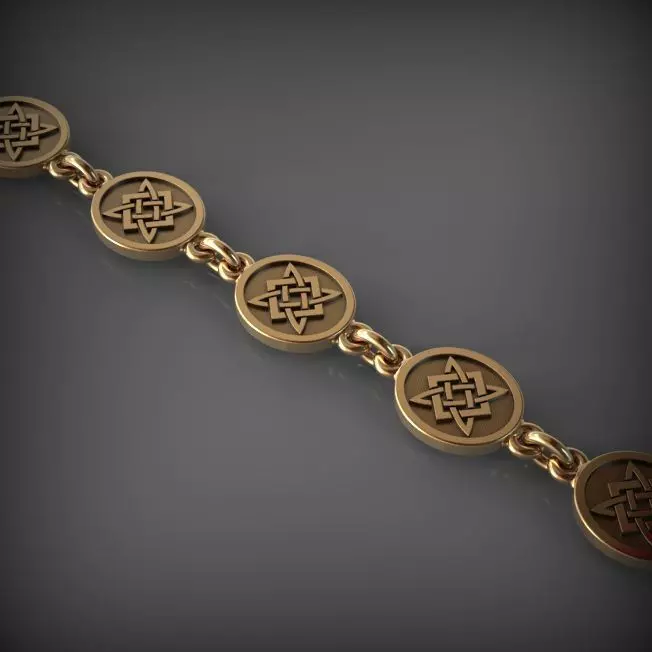 Designer Unique Unisex Cuban Chain With 3DM STL OBJ FBX Files 3D print model_0