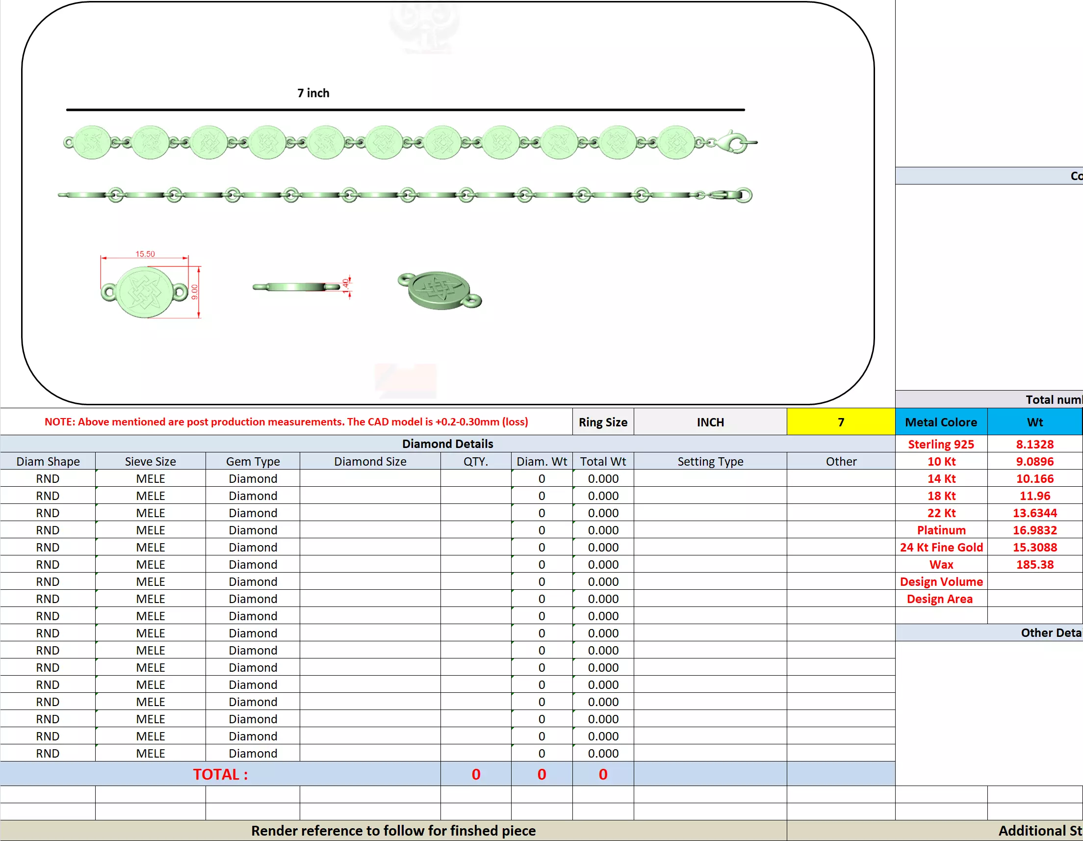 Designer Unique Unisex Cuban Chain With 3DM STL OBJ FBX Files 3D print model_2