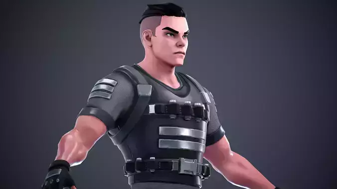 Special Forces Soldier - UE4 UE5 Unity Ready Character
