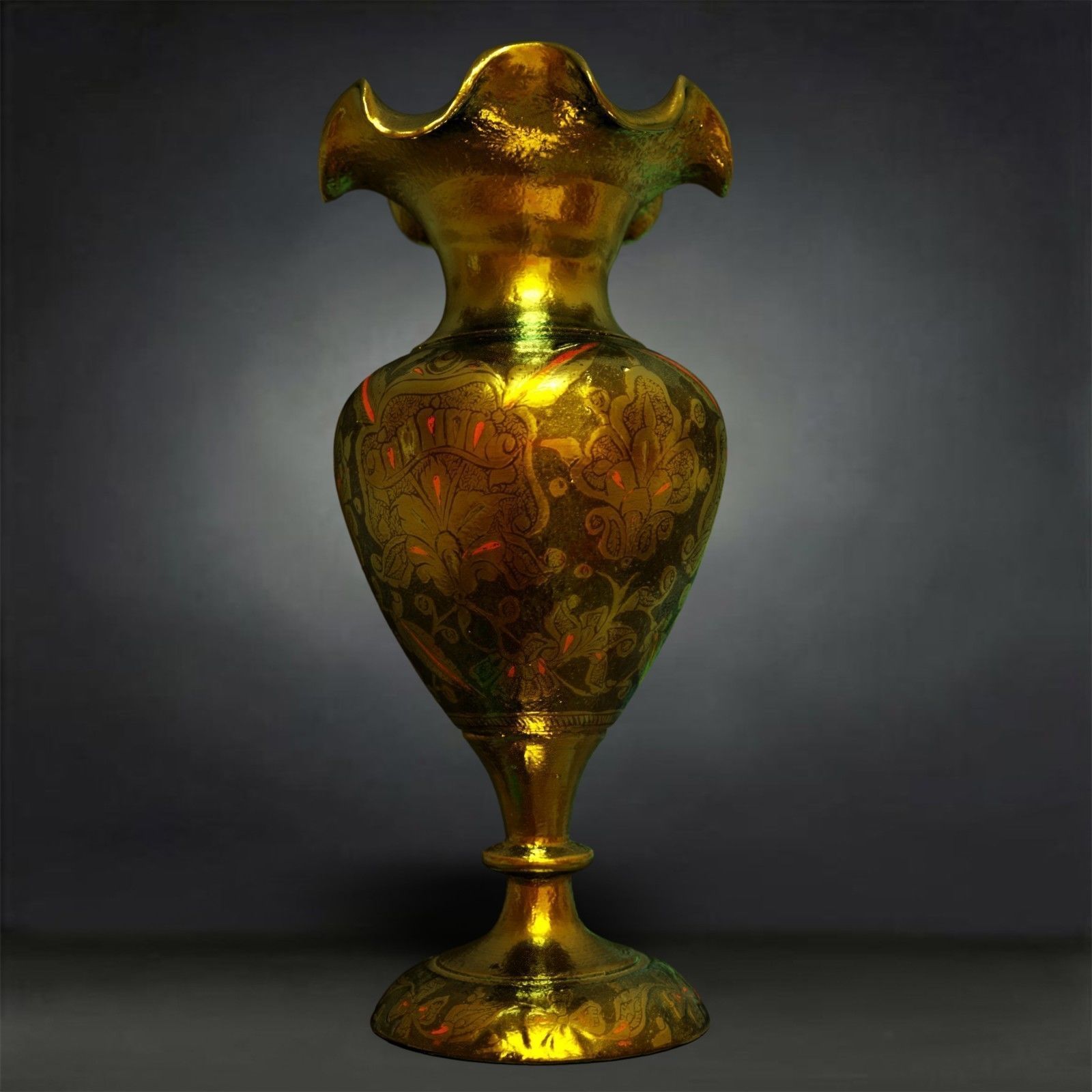 6 Vase Collection chinese Low-poly 3D model_2