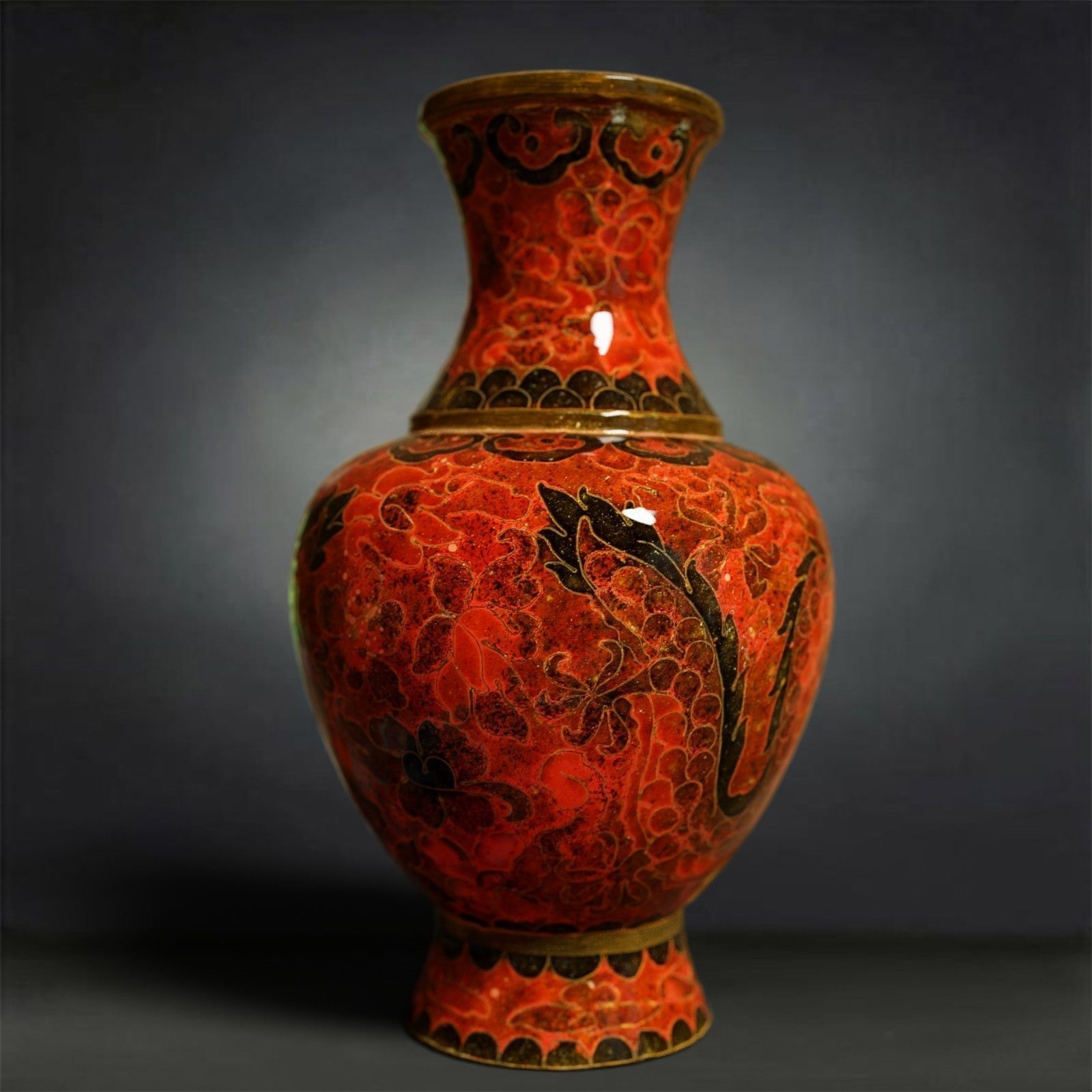 6 Vase Collection chinese Low-poly 3D model_4