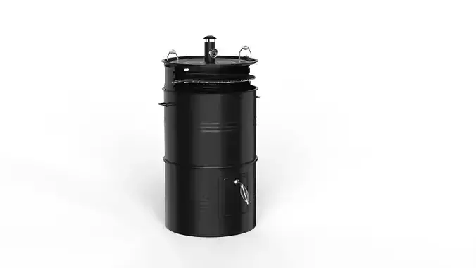 Mayer Barbecue Grill Barrel 3D model